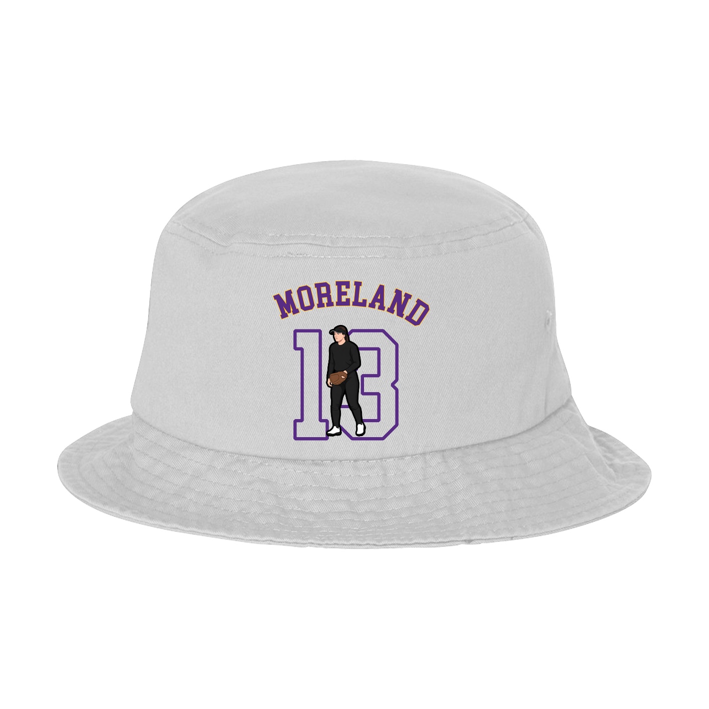 Bucket Cap — Shirsey Arch in White