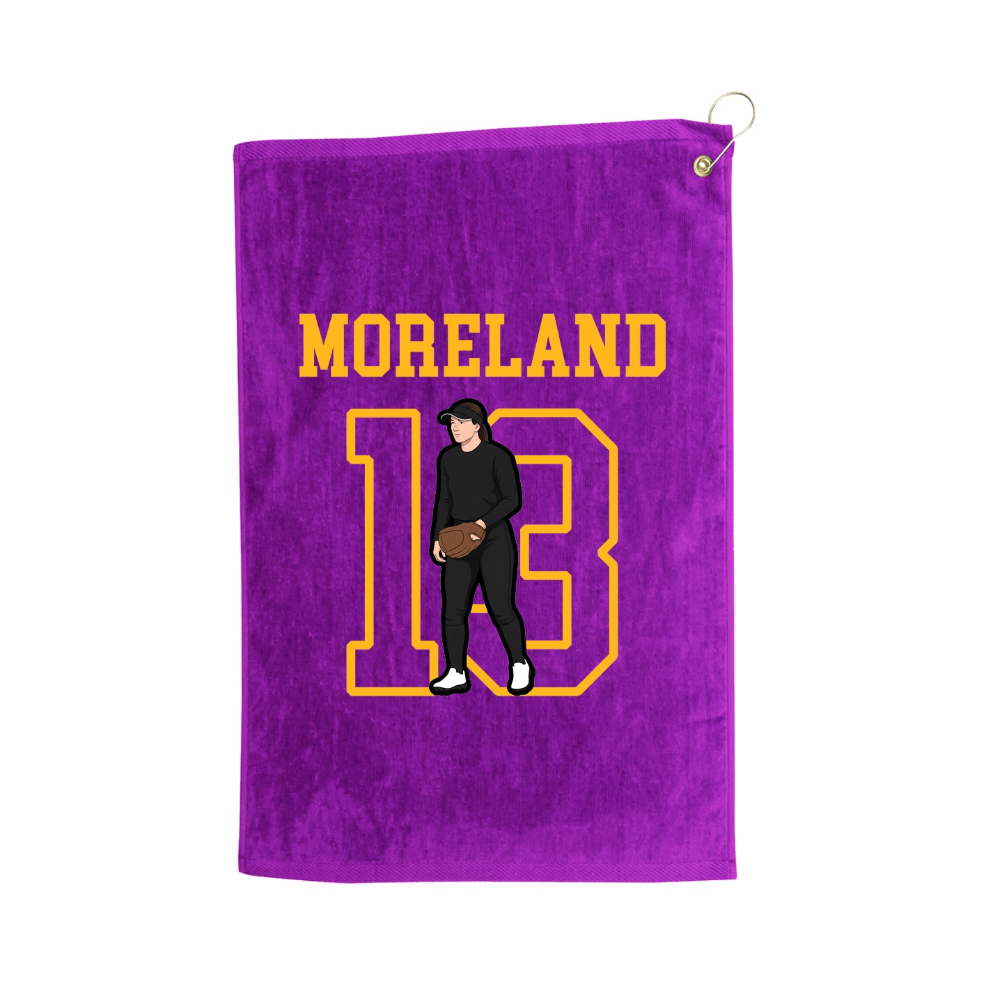 Golf Towel — Shirsey in Purple