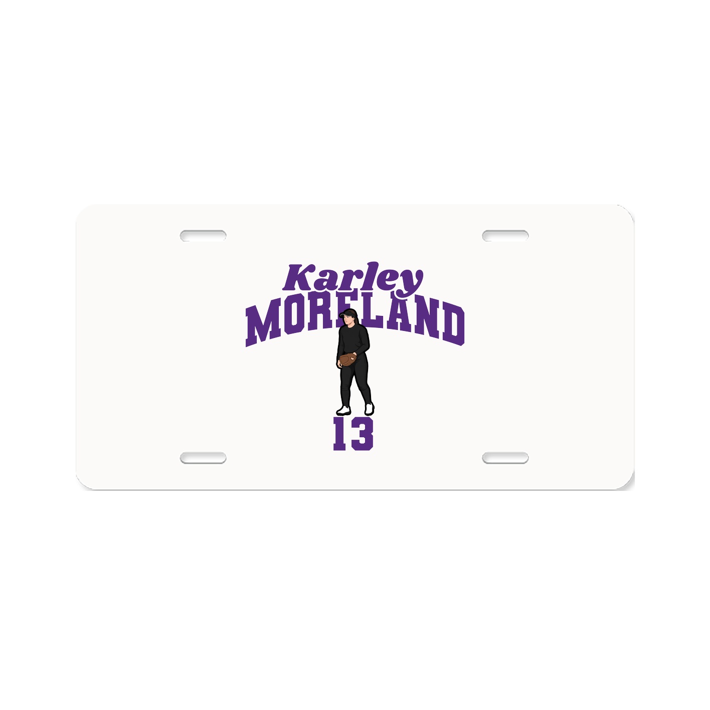 License Plate — Signature Arch in Classic