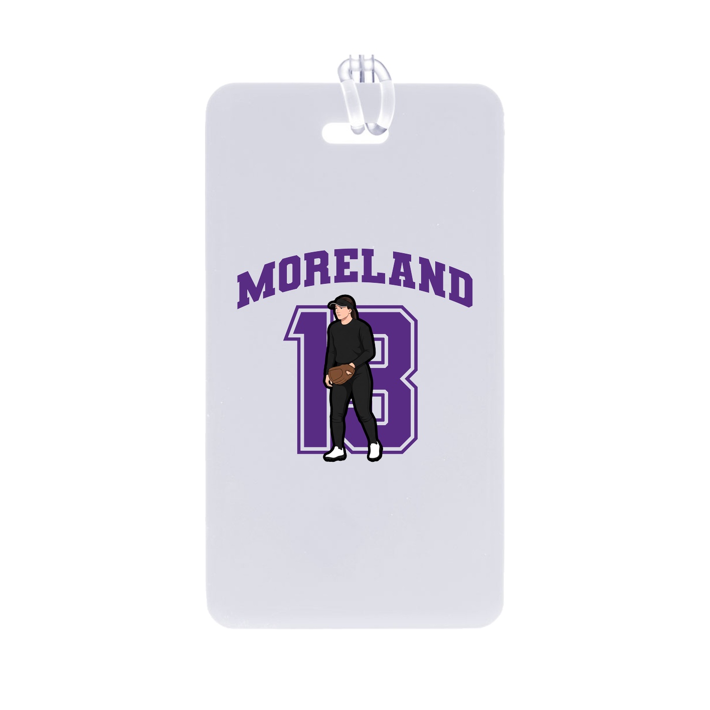 Bag Tag — Number in Classic