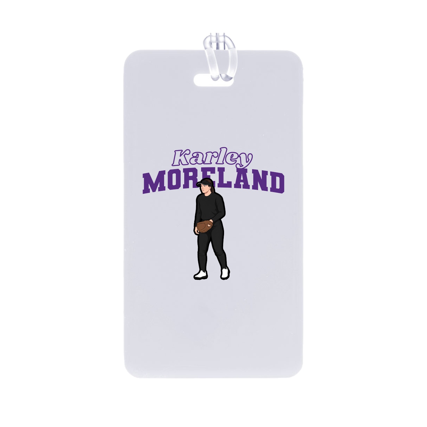 Bag Tag — Name Arch in Classic