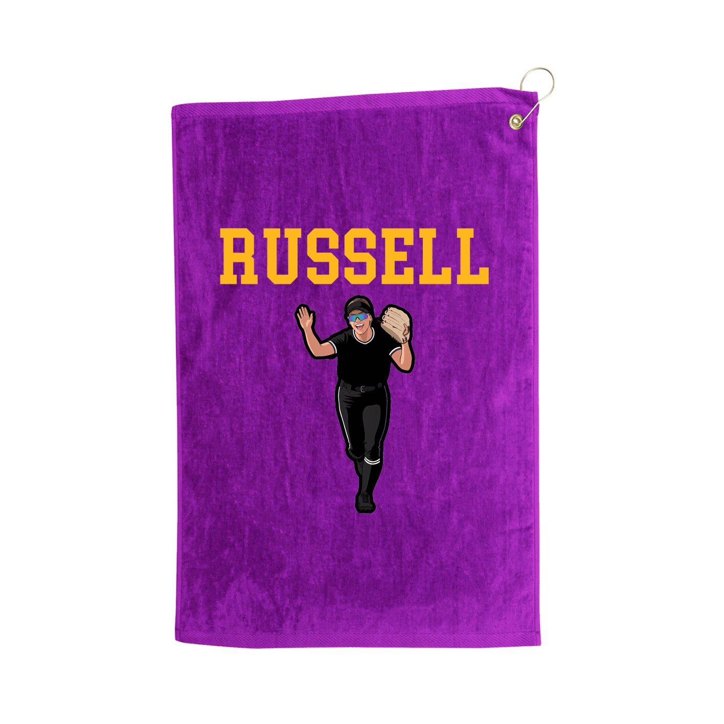 Golf Towel — Shirsey in Purple