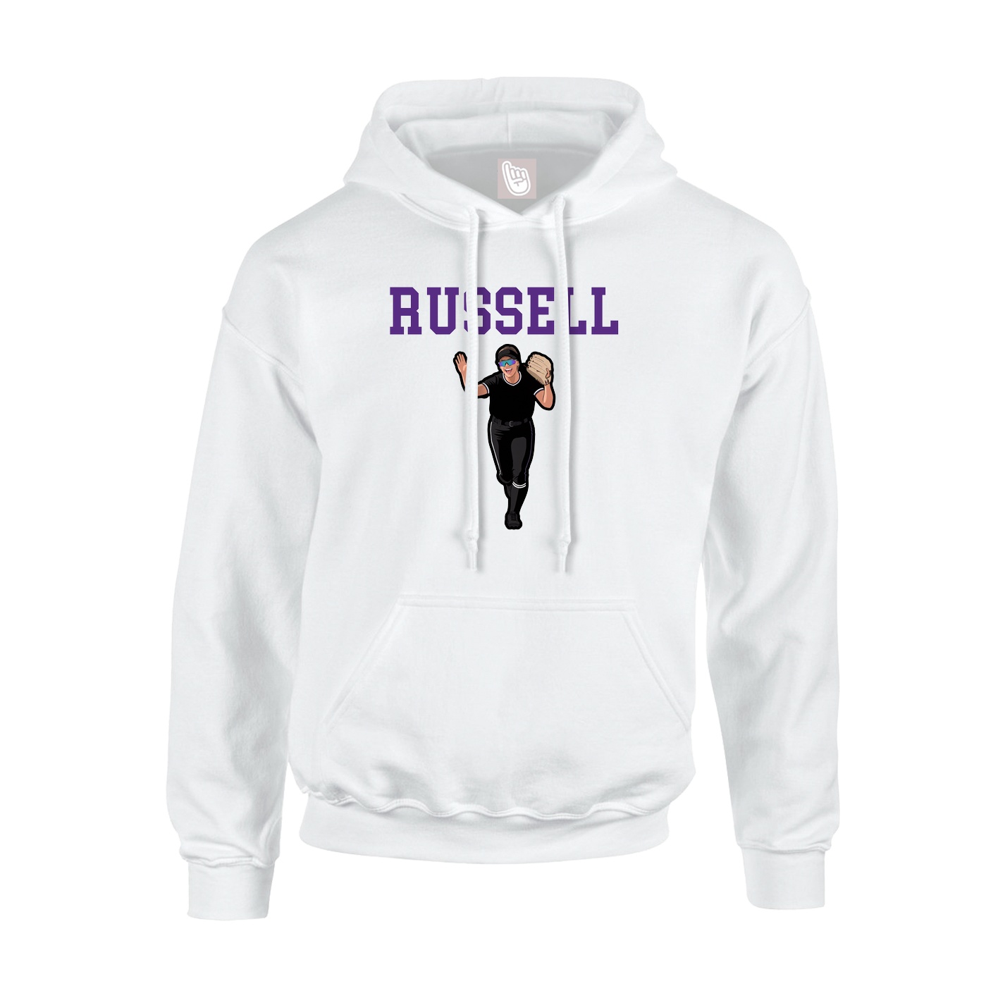 Youth Hoodie — Shirsey in White