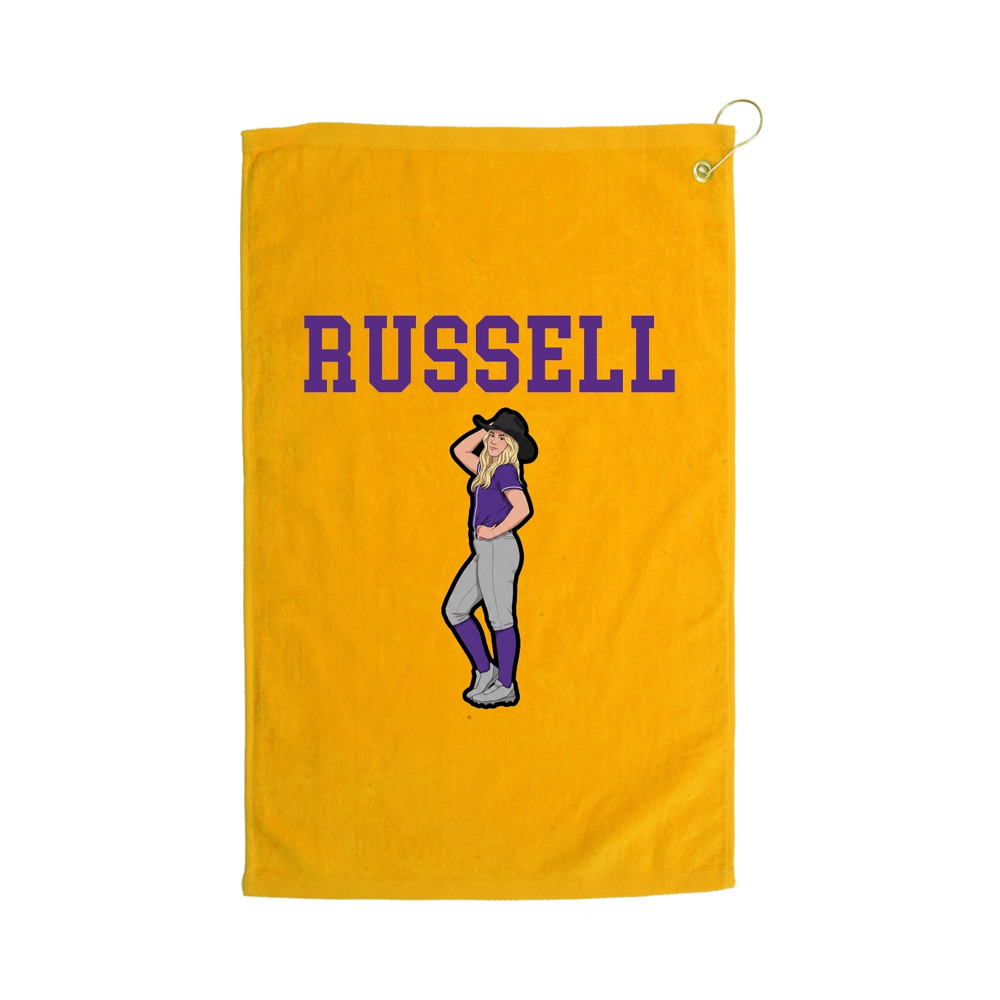 Golf Towel — Shirsey in Gold