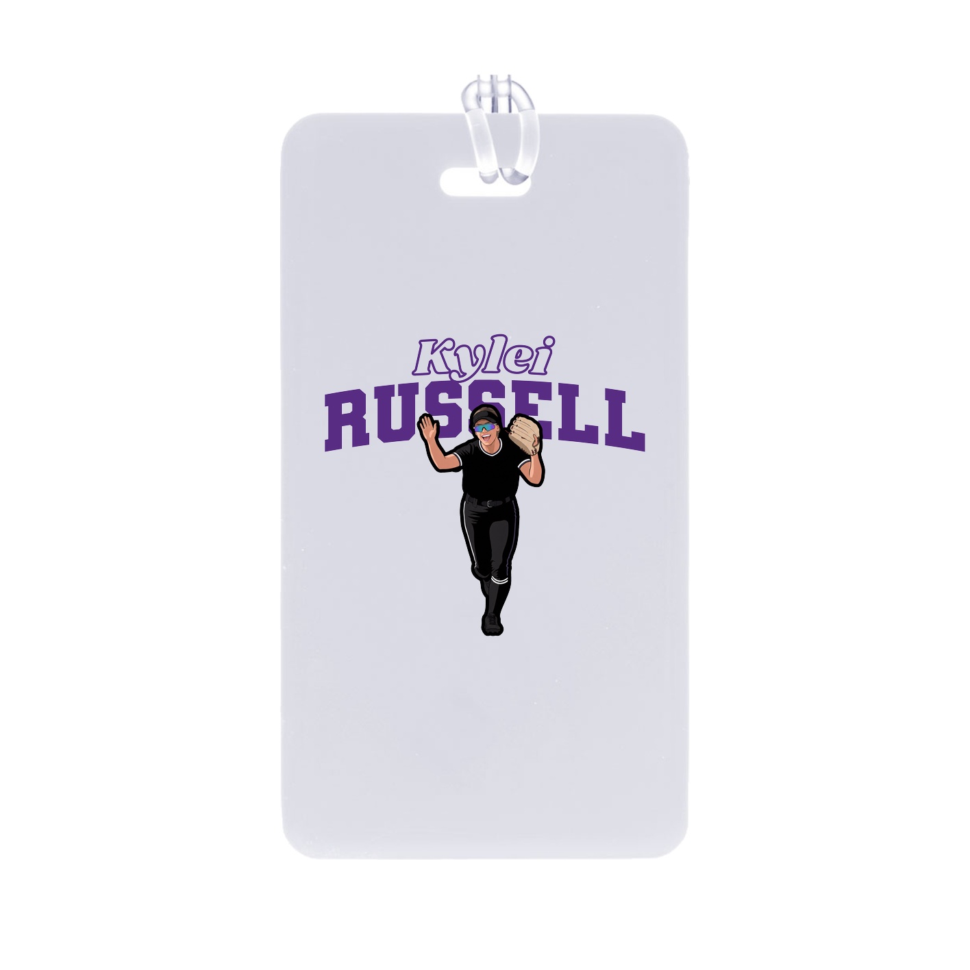 Bag Tag — Name Arch in Classic