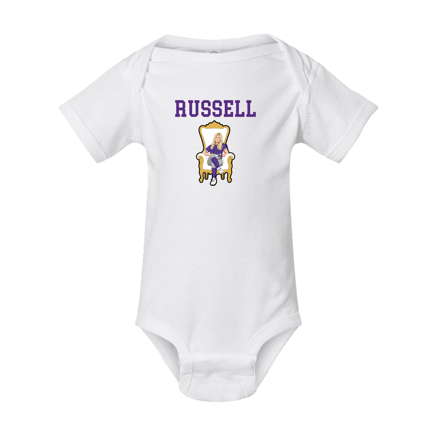 Baby Onesie — Shirsey in White