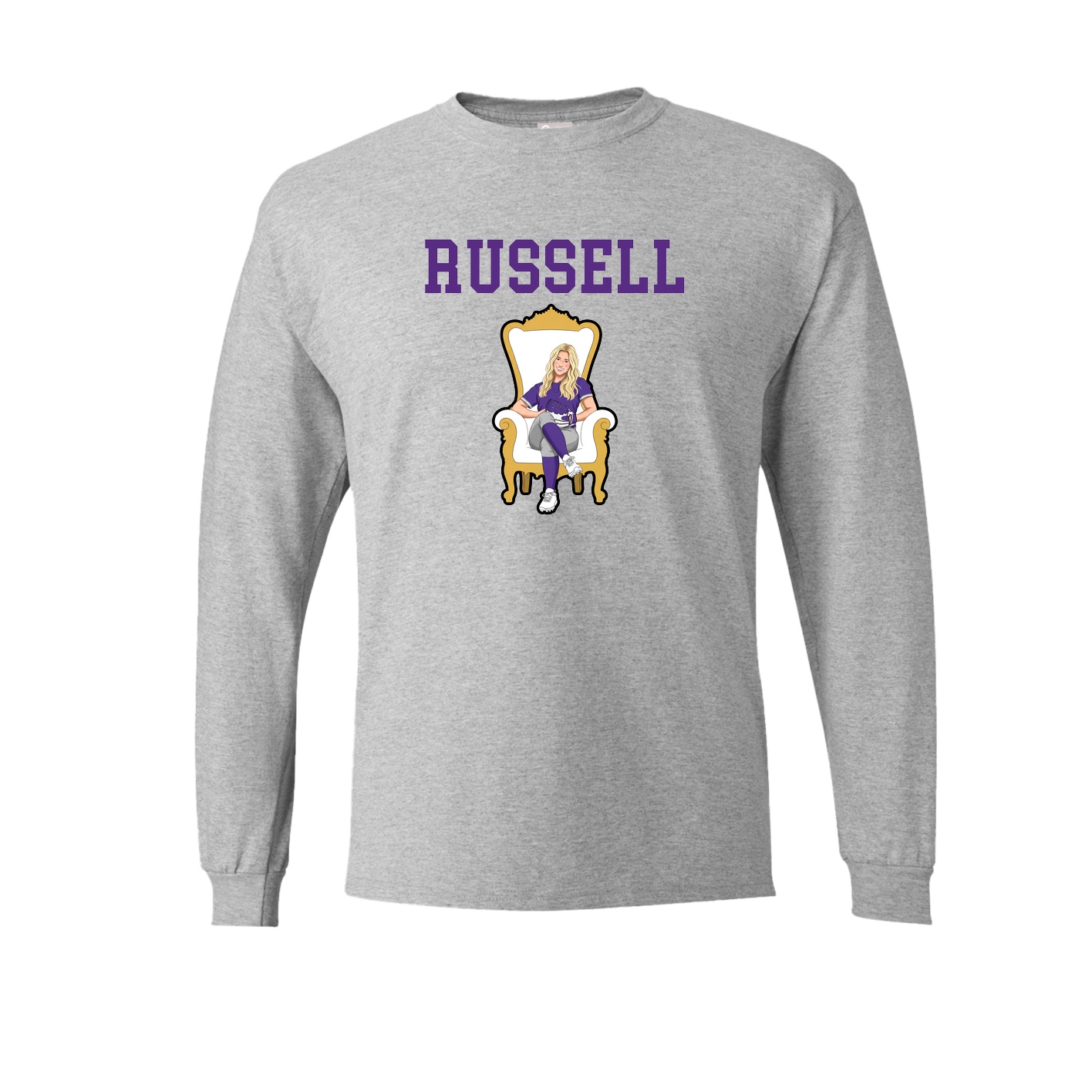 Long Sleeve Tee — Shirsey in Grey
