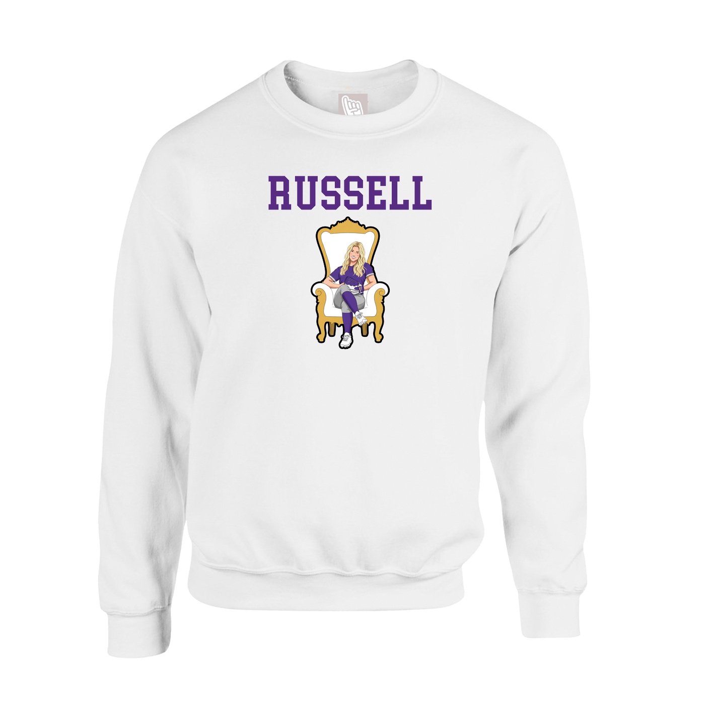 Fleece Crew — Shirsey in White