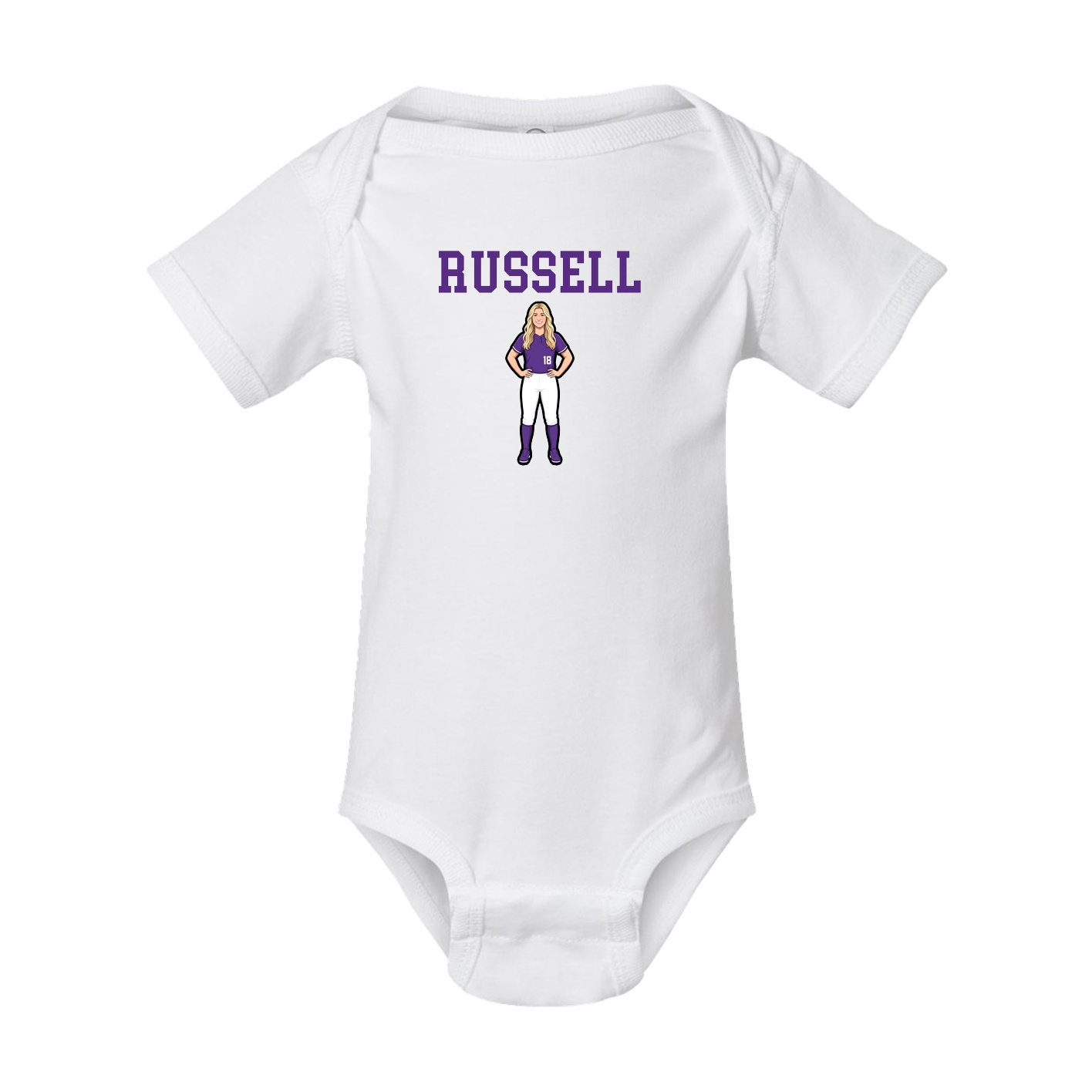 Baby Onesie — Shirsey in White