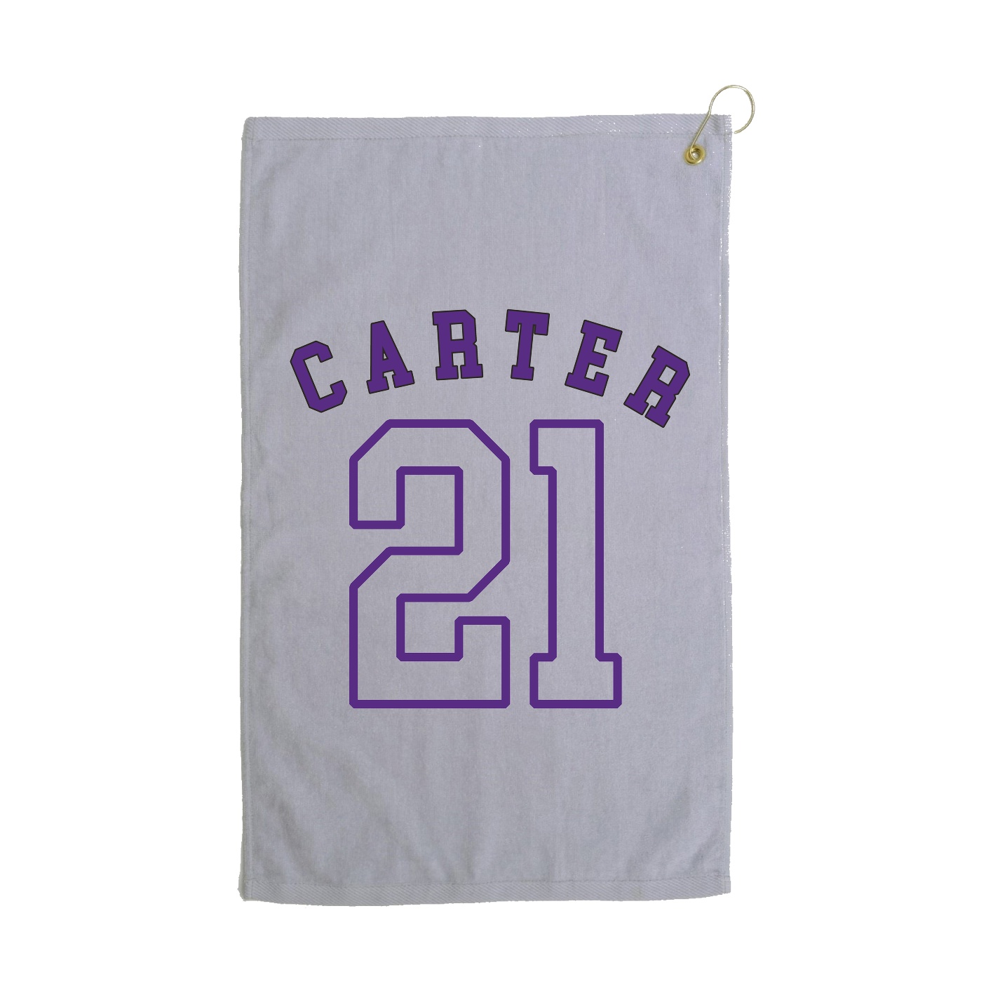 Golf Towel — Shirsey Arch in Grey