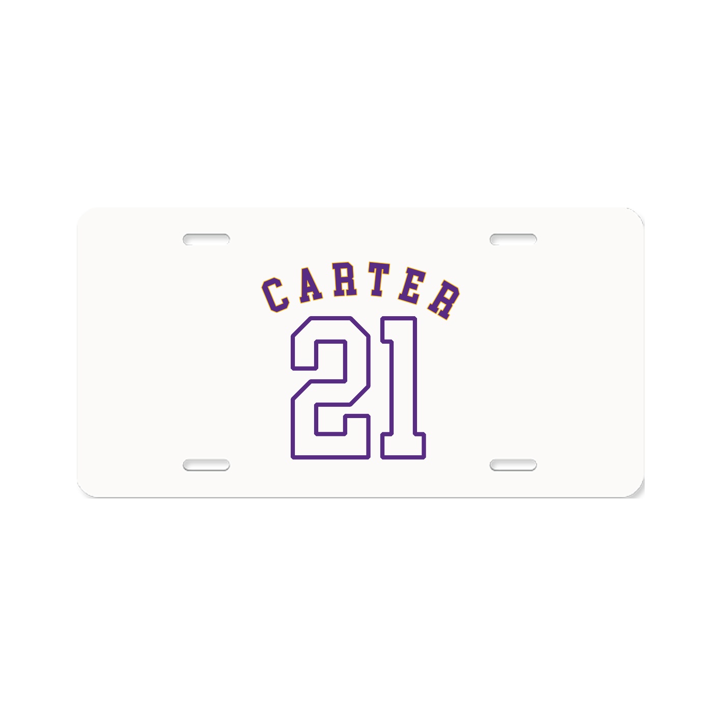 License Plate — Shirsey Arch in Classic