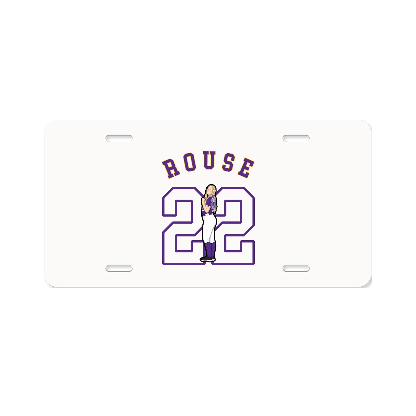 License Plate — Shirsey Arch in Classic