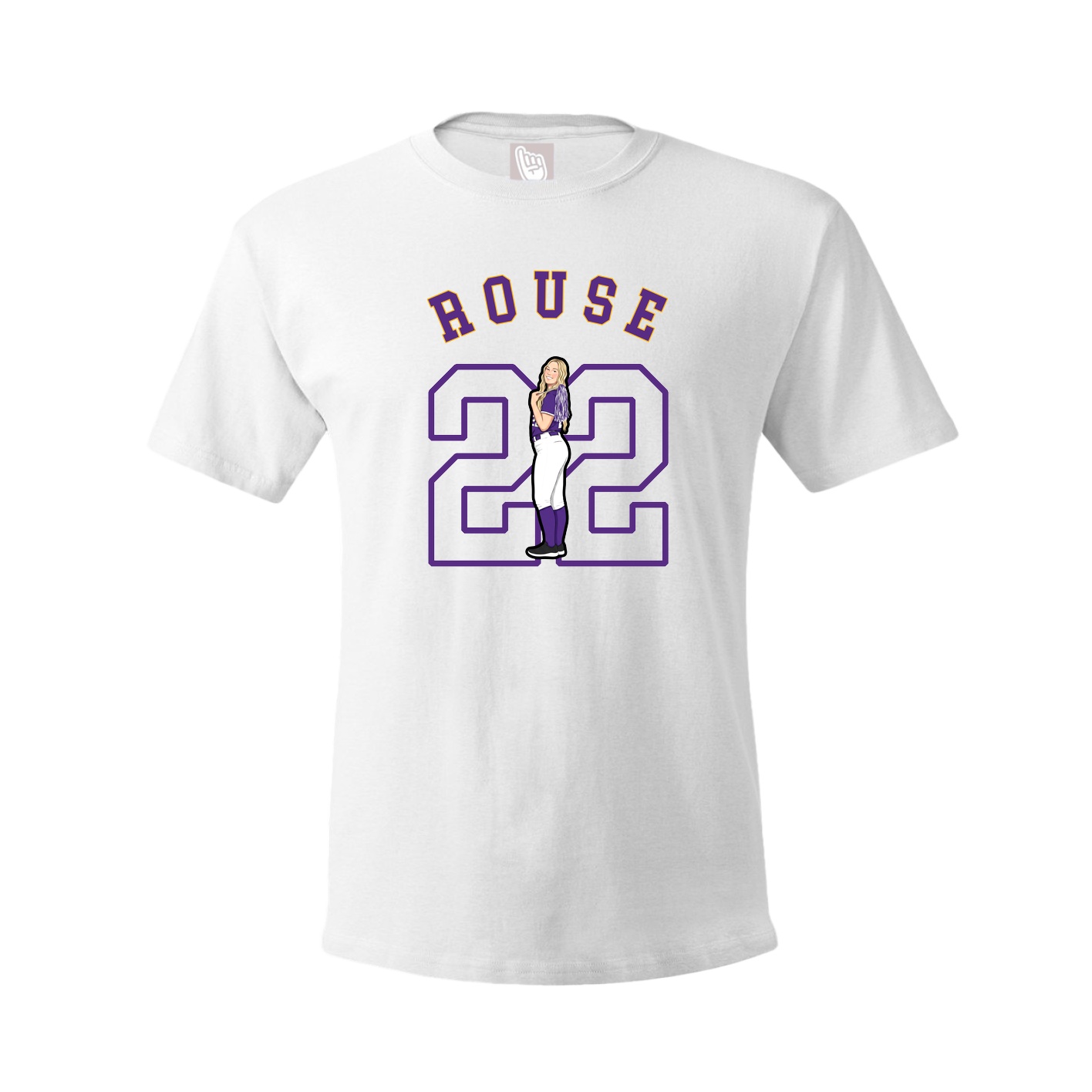 Tee — Shirsey Arch in White