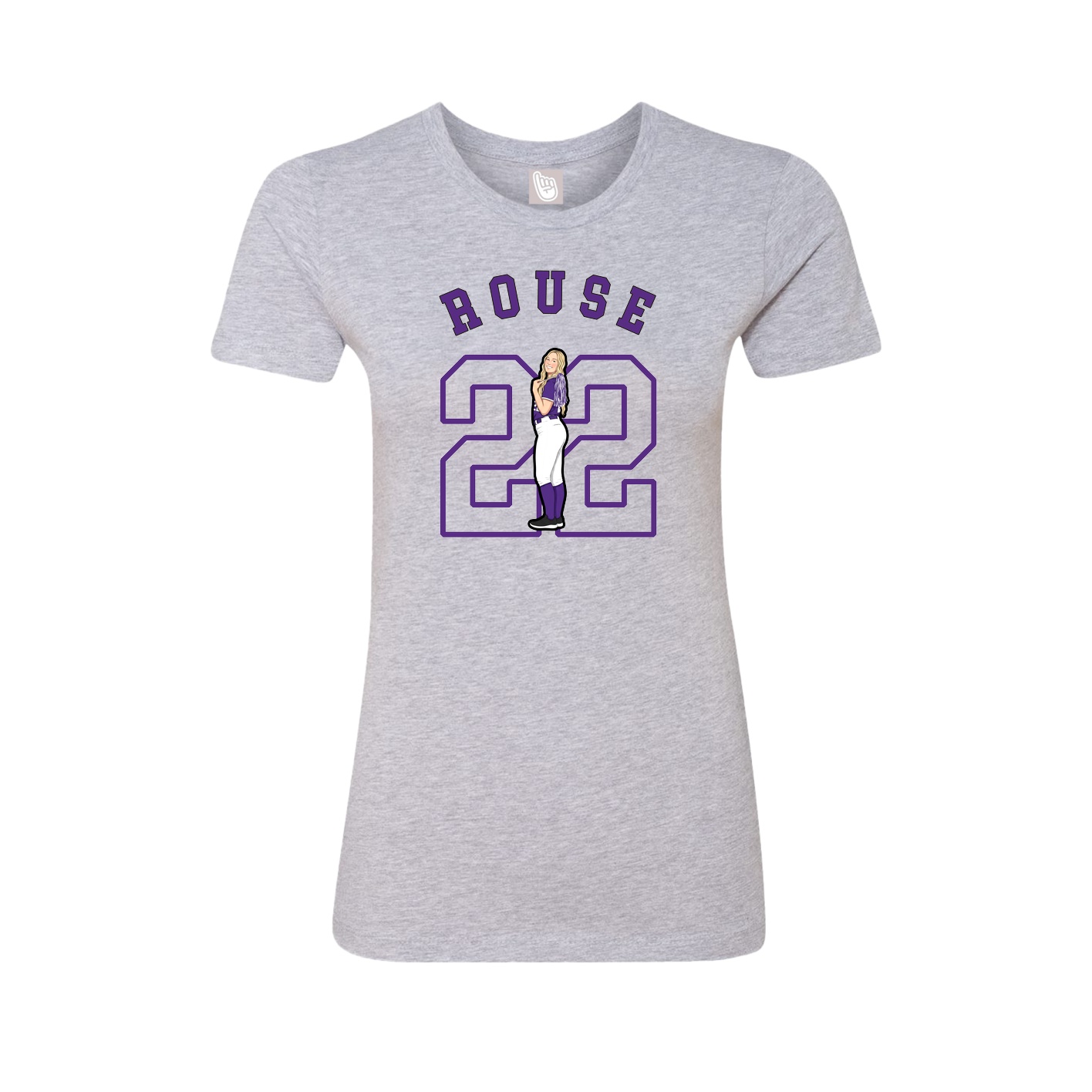 Womens Tee — Shirsey Arch in Grey