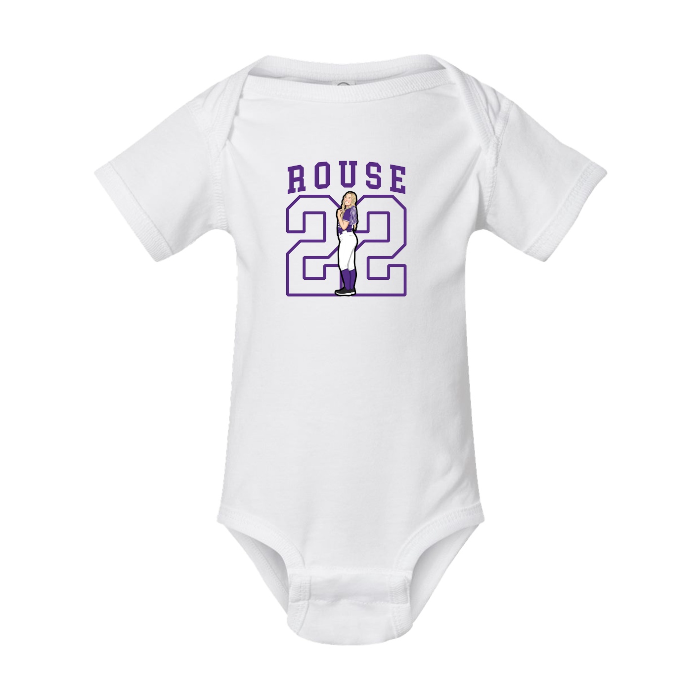 Baby Onesie — Shirsey in White