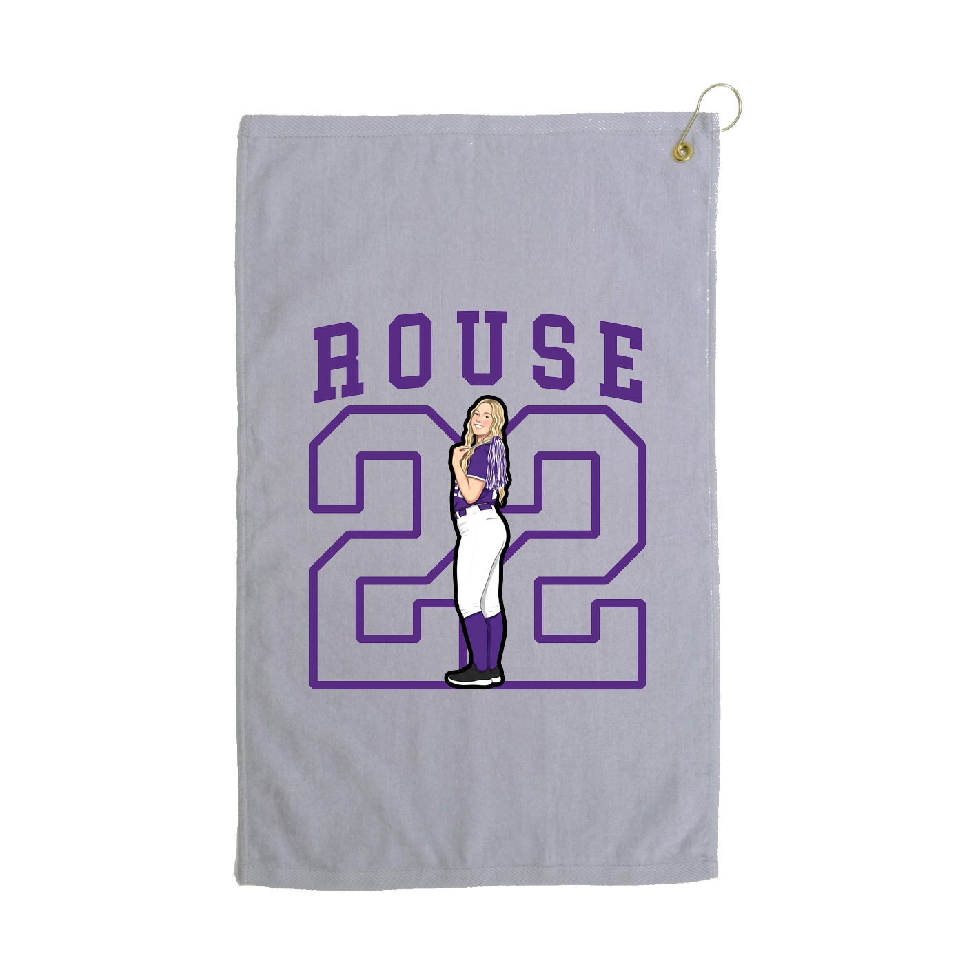 Golf Towel — Shirsey in Grey
