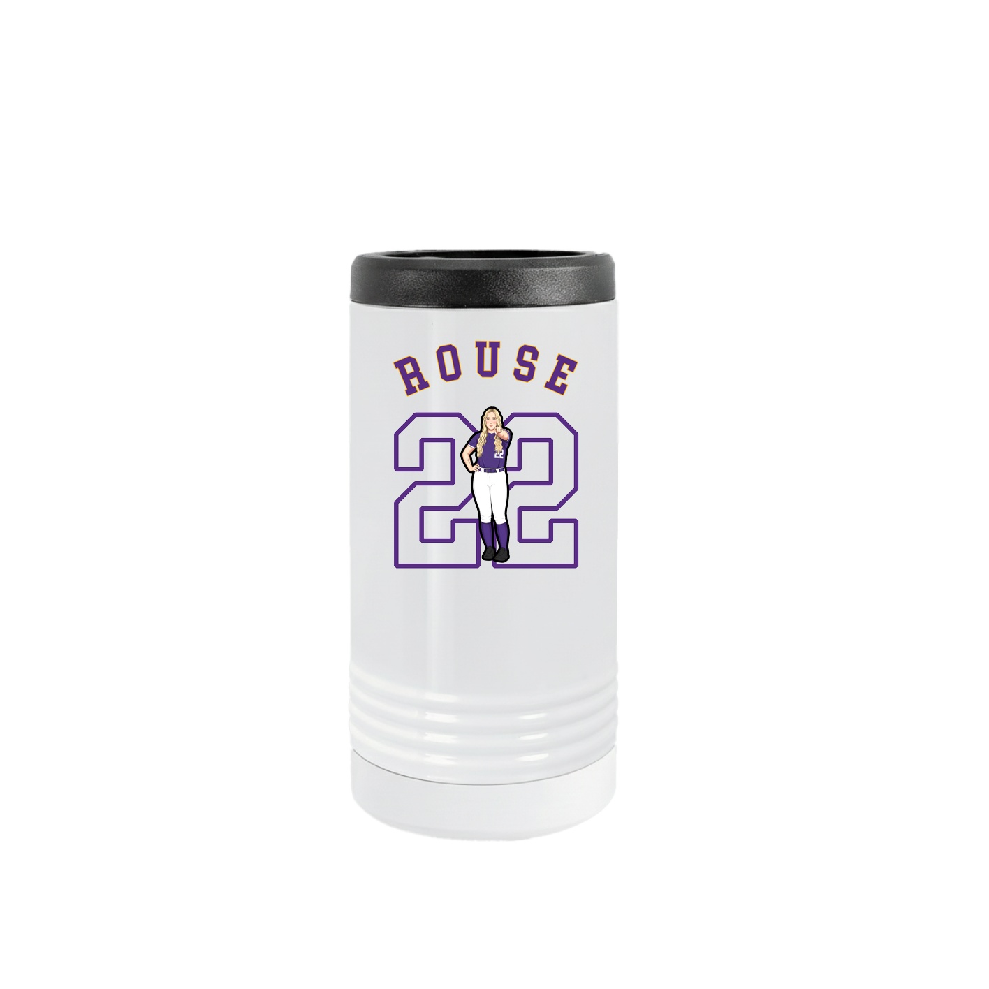 Slim Beverage Holder — Shirsey Arch in White