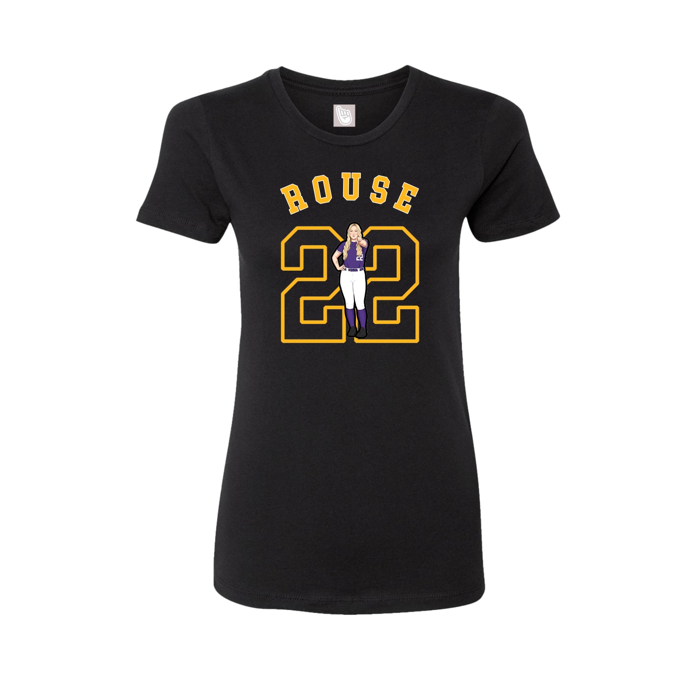 Womens Tee — Shirsey Arch in Black