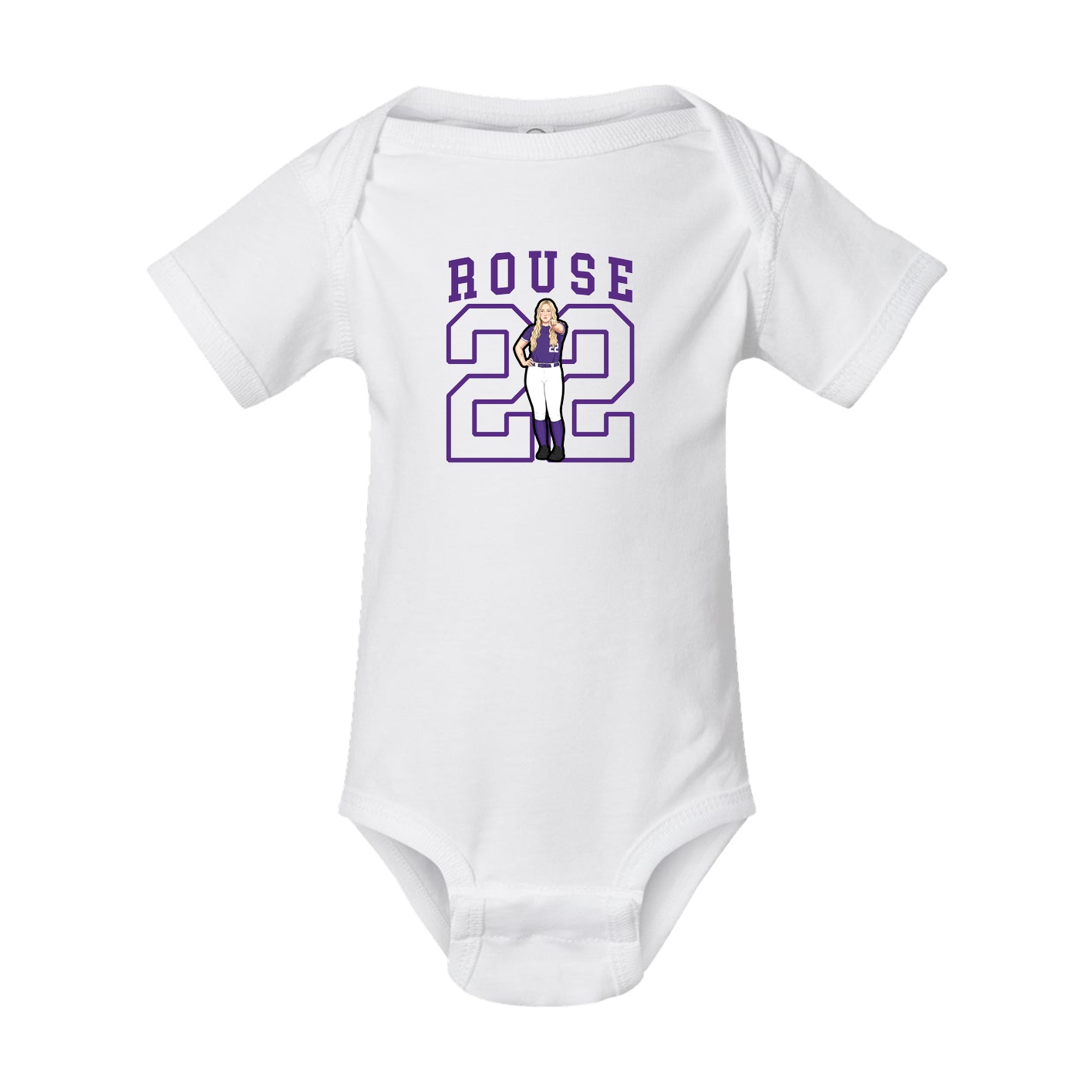 Baby Onesie — Shirsey in White
