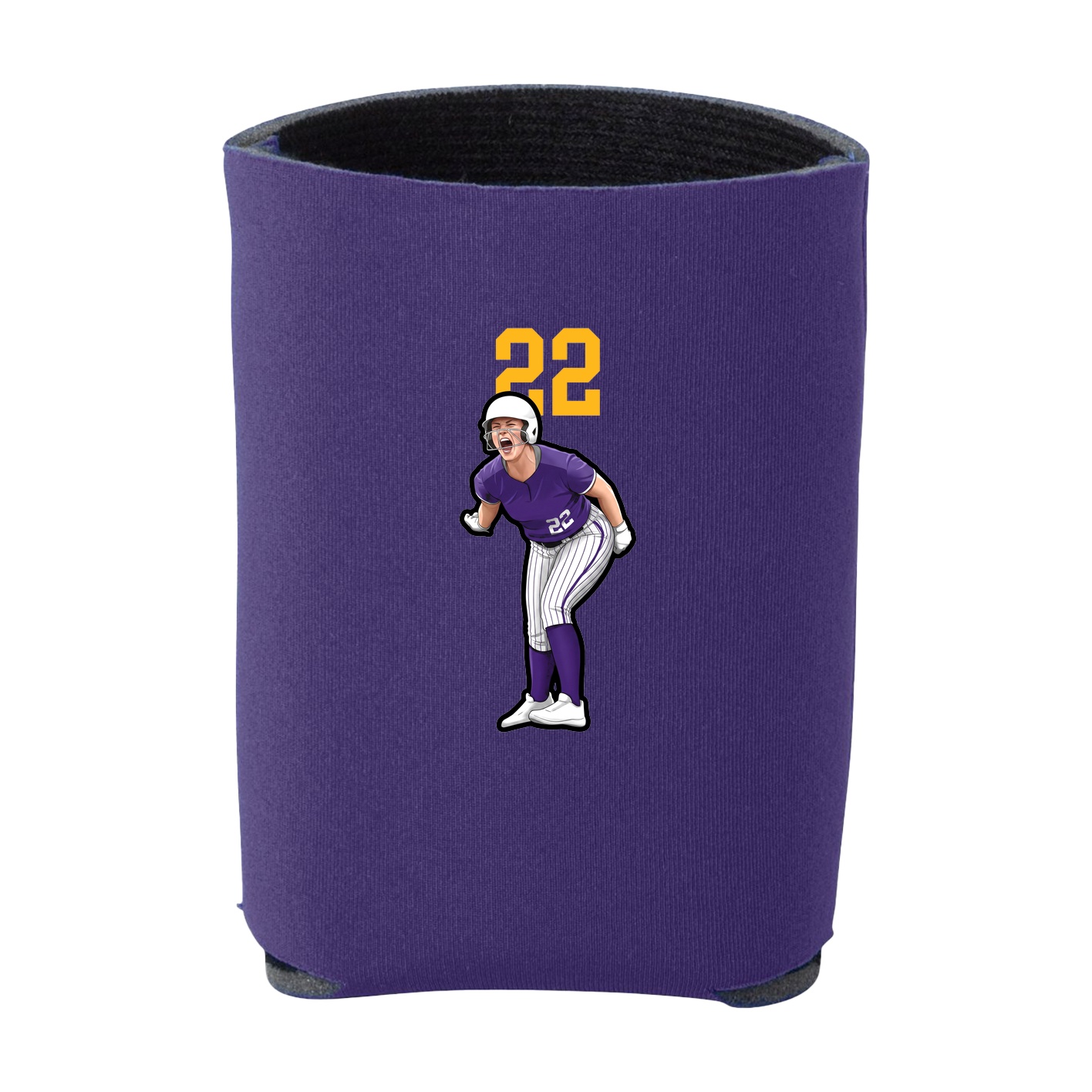 Can Holder — Number Top in Purple