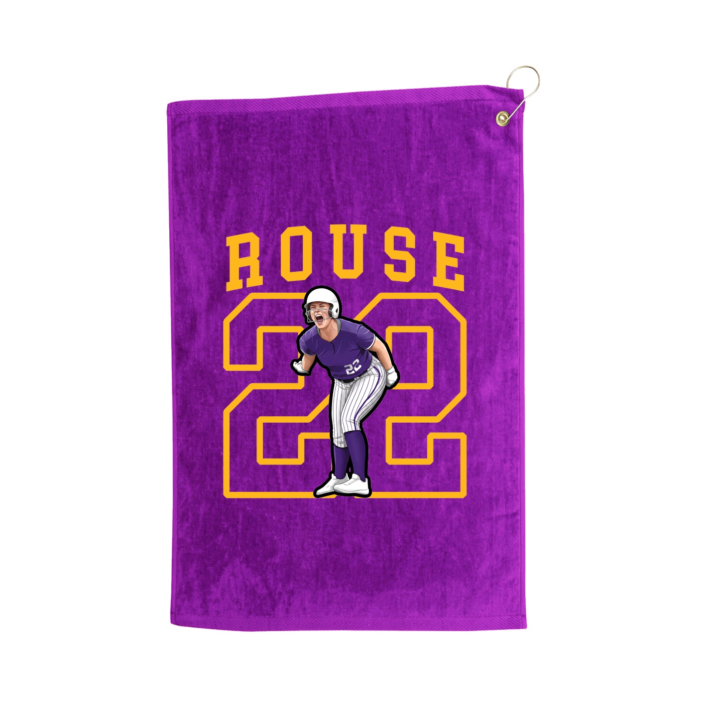 Golf Towel — Shirsey in Purple