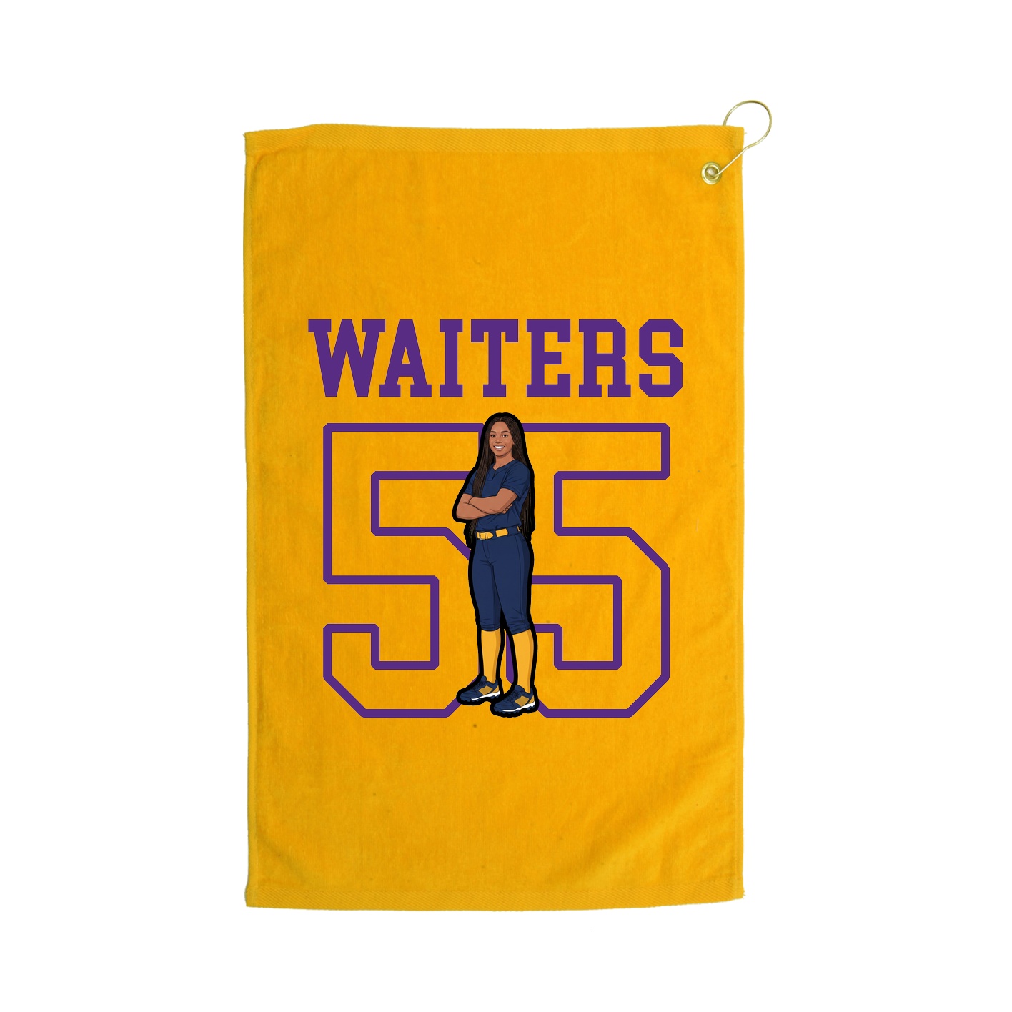 Golf Towel — Shirsey in Gold