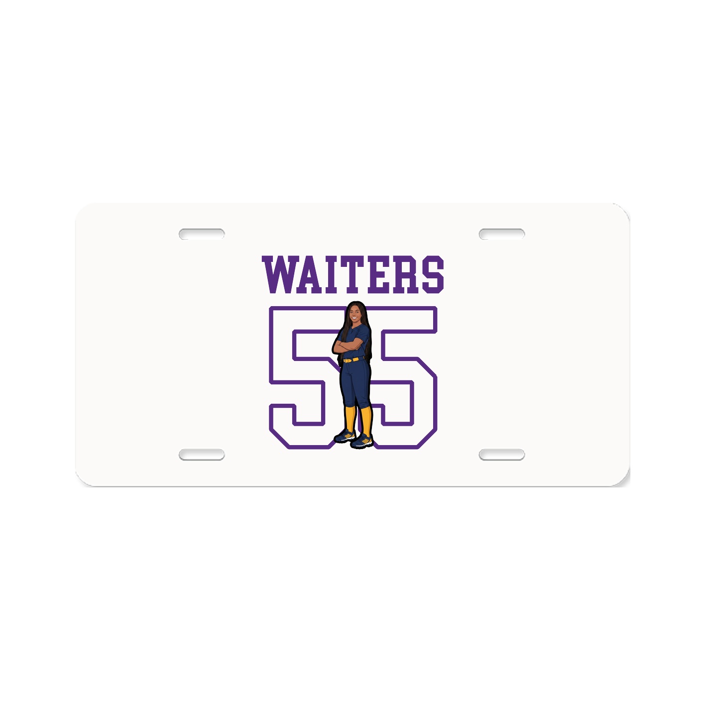 License Plate — Shirsey in Classic