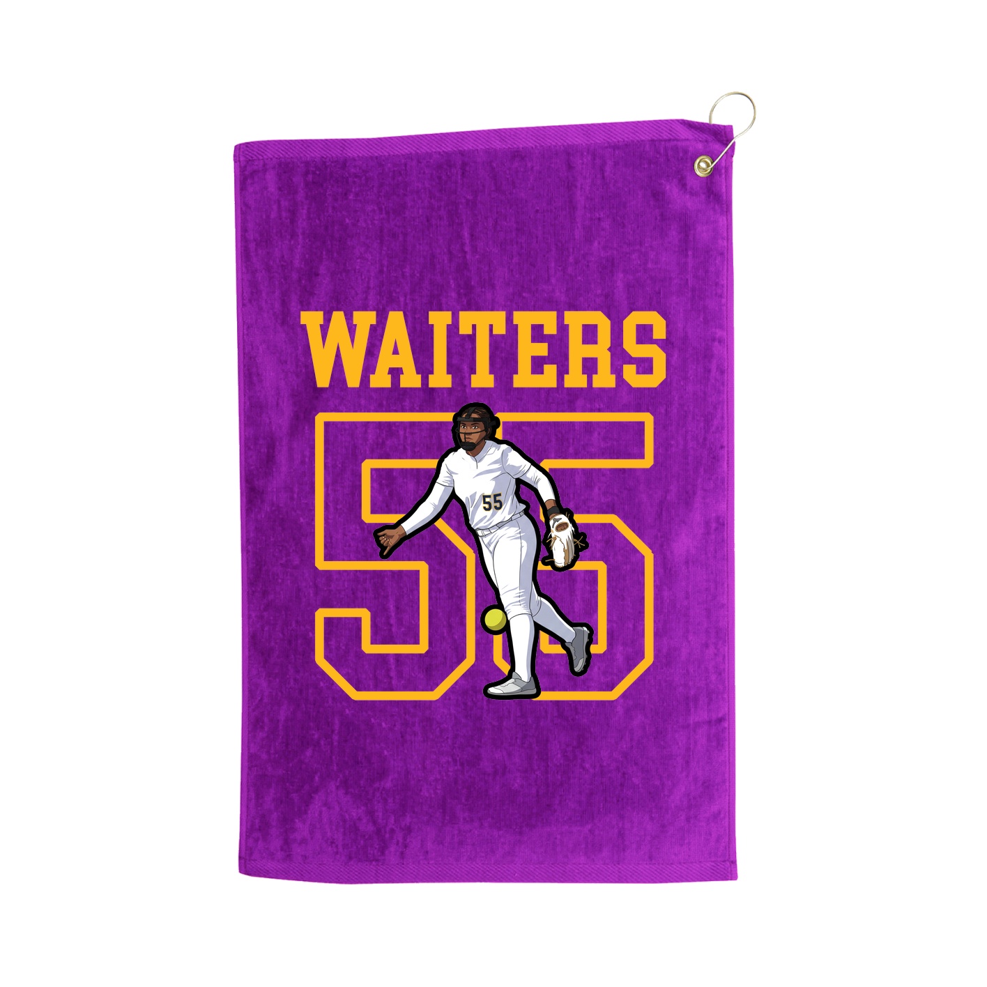 Golf Towel — Shirsey in Purple