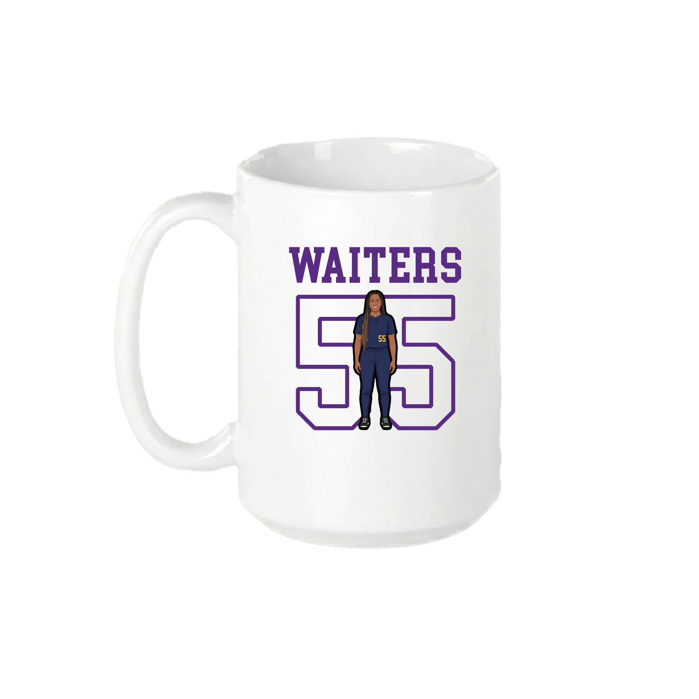 15oz Coffee Mug — Shirsey in White