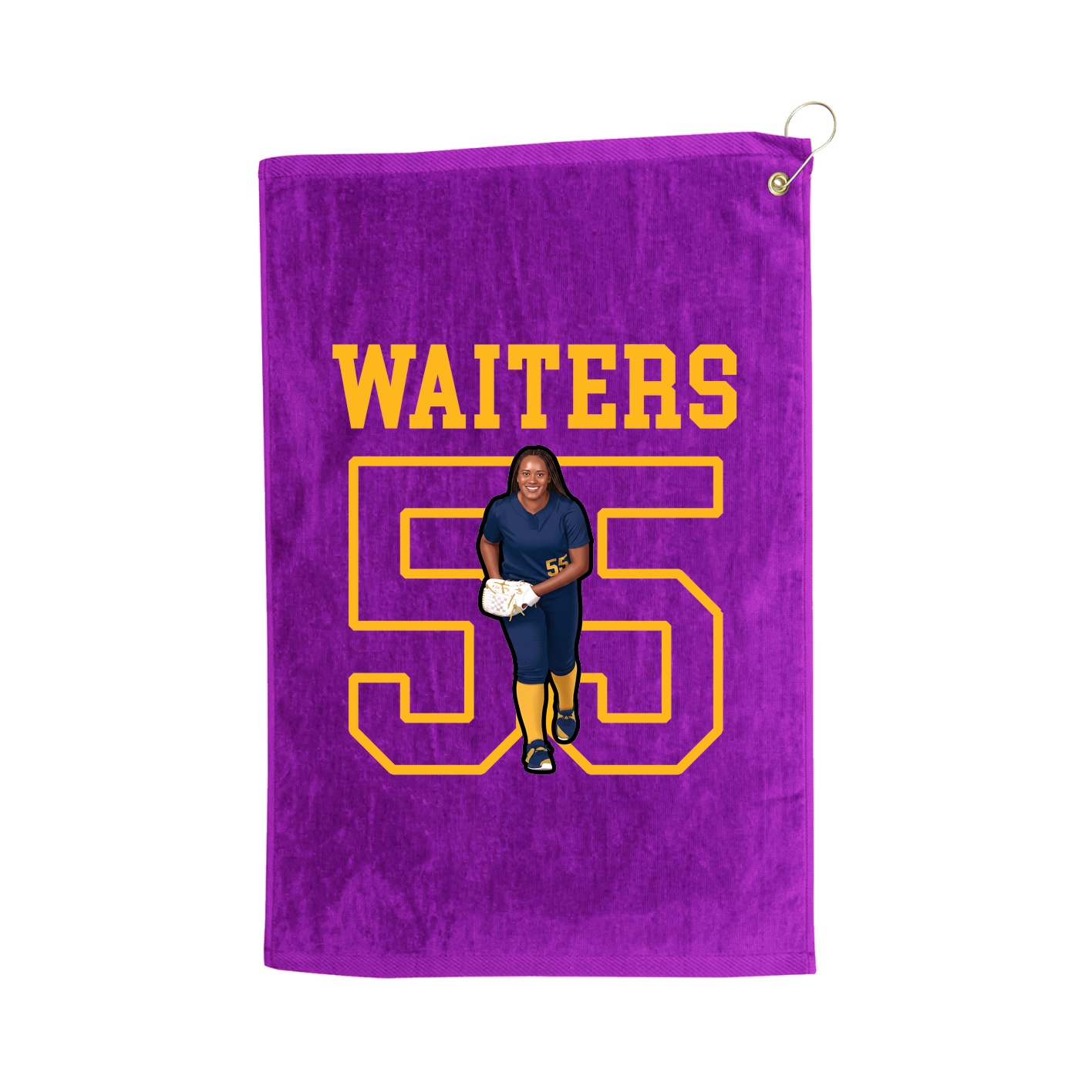 Golf Towel — Shirsey in Purple