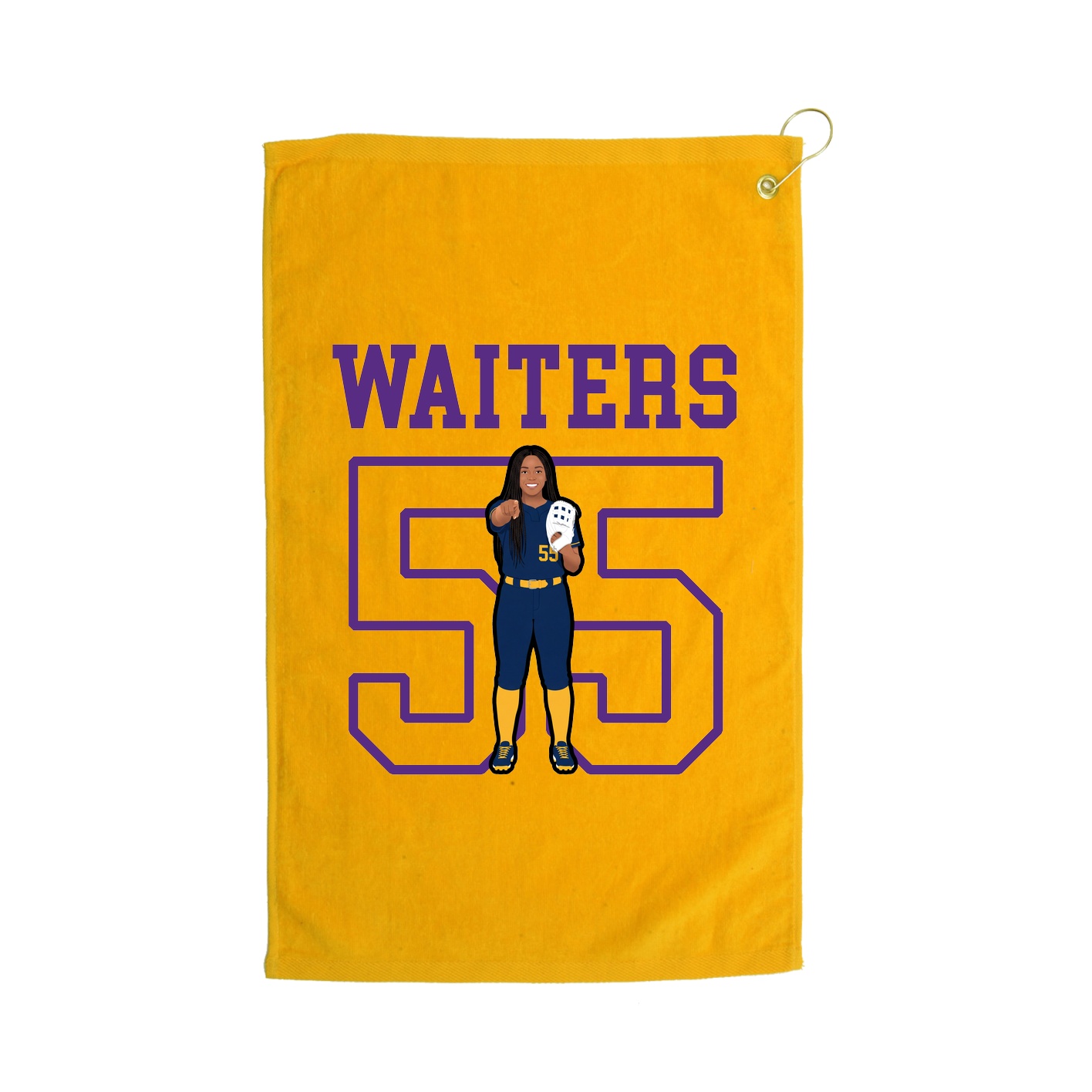 Golf Towel — Shirsey in Gold