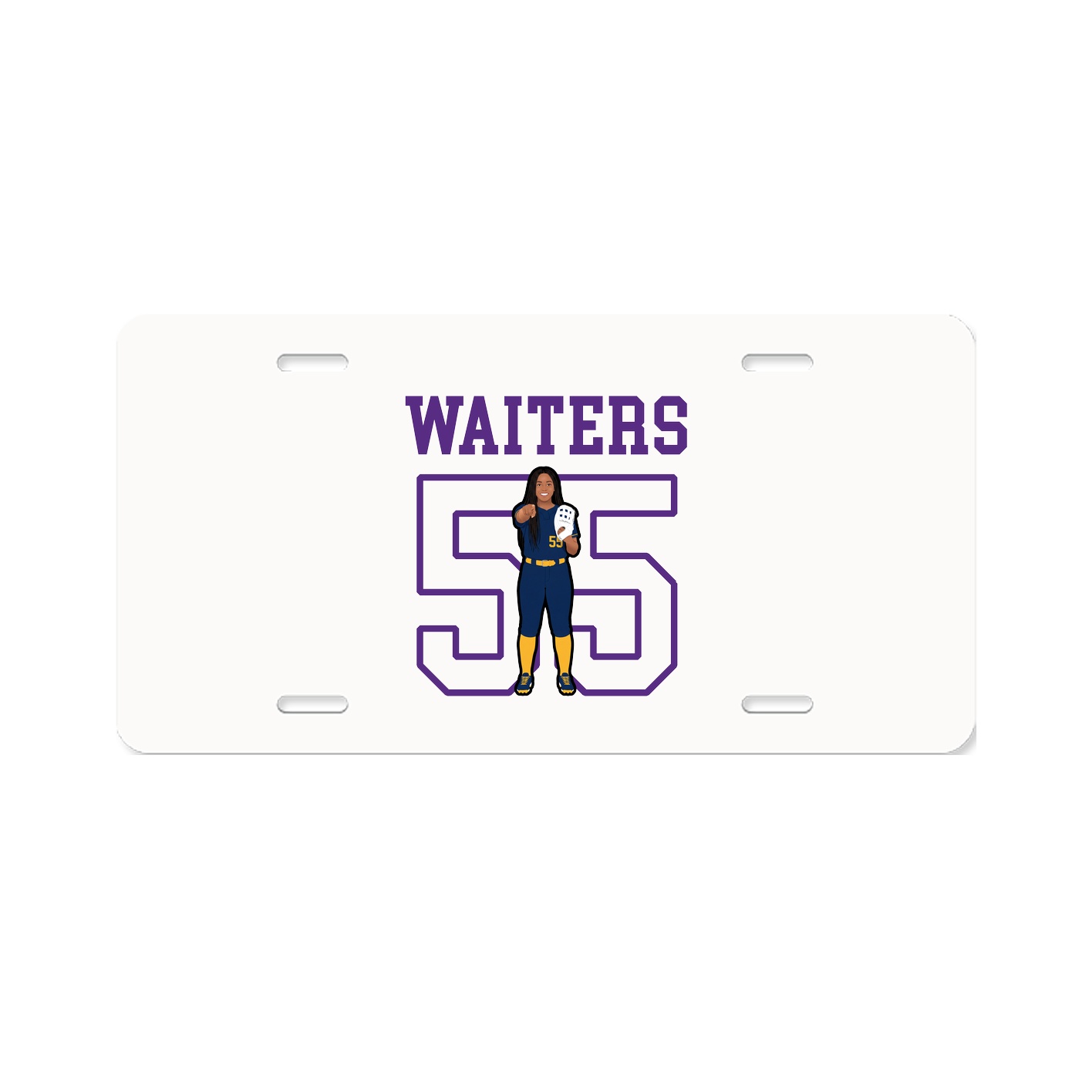 License Plate — Shirsey in Classic