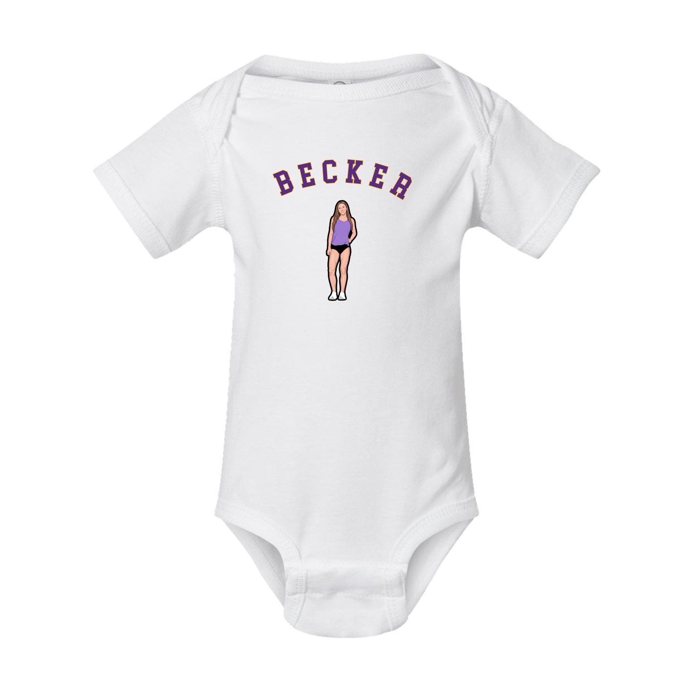 Baby Onesie — Shirsey Arch in White