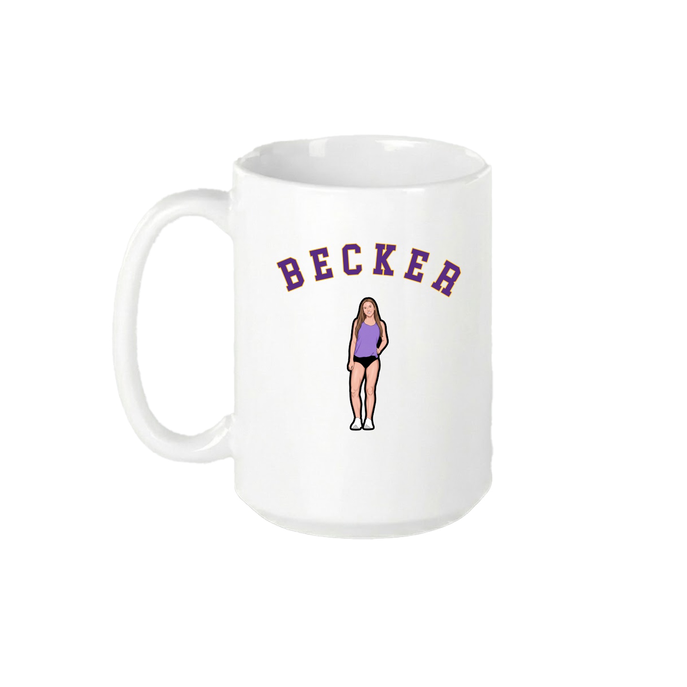 15oz Coffee Mug — Shirsey Arch in White
