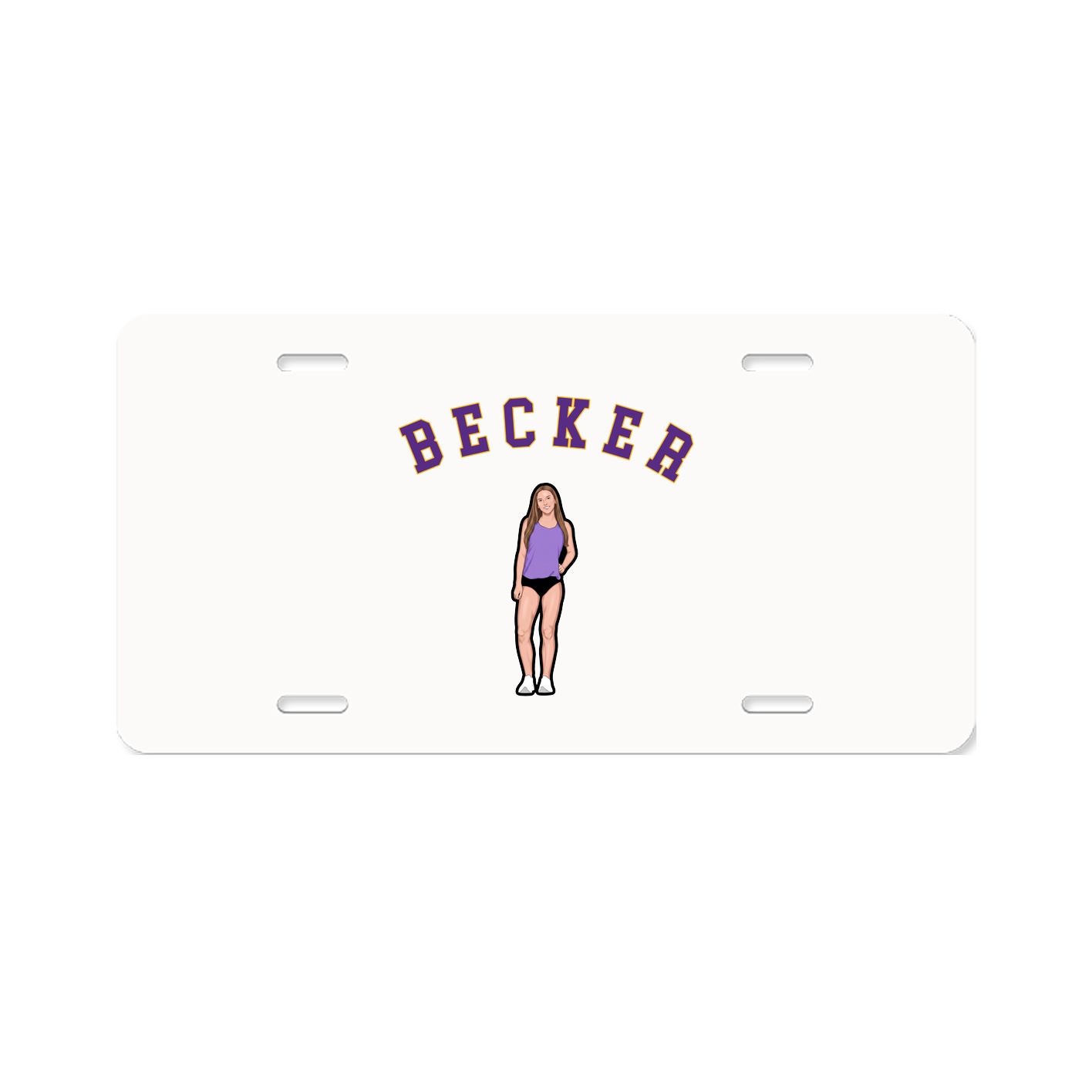 License Plate — Shirsey Arch in Classic