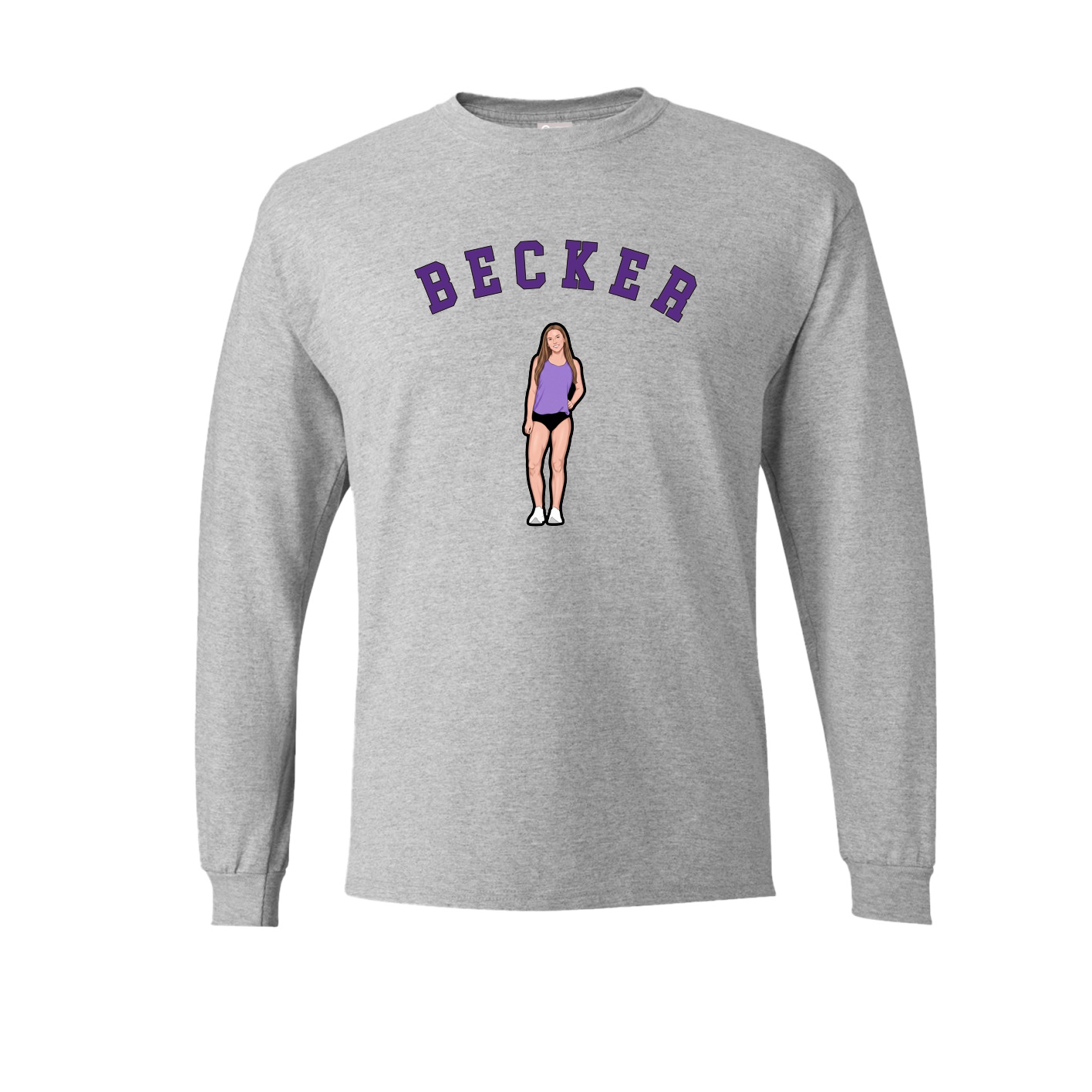 Long Sleeve Tee — Shirsey Arch in Grey