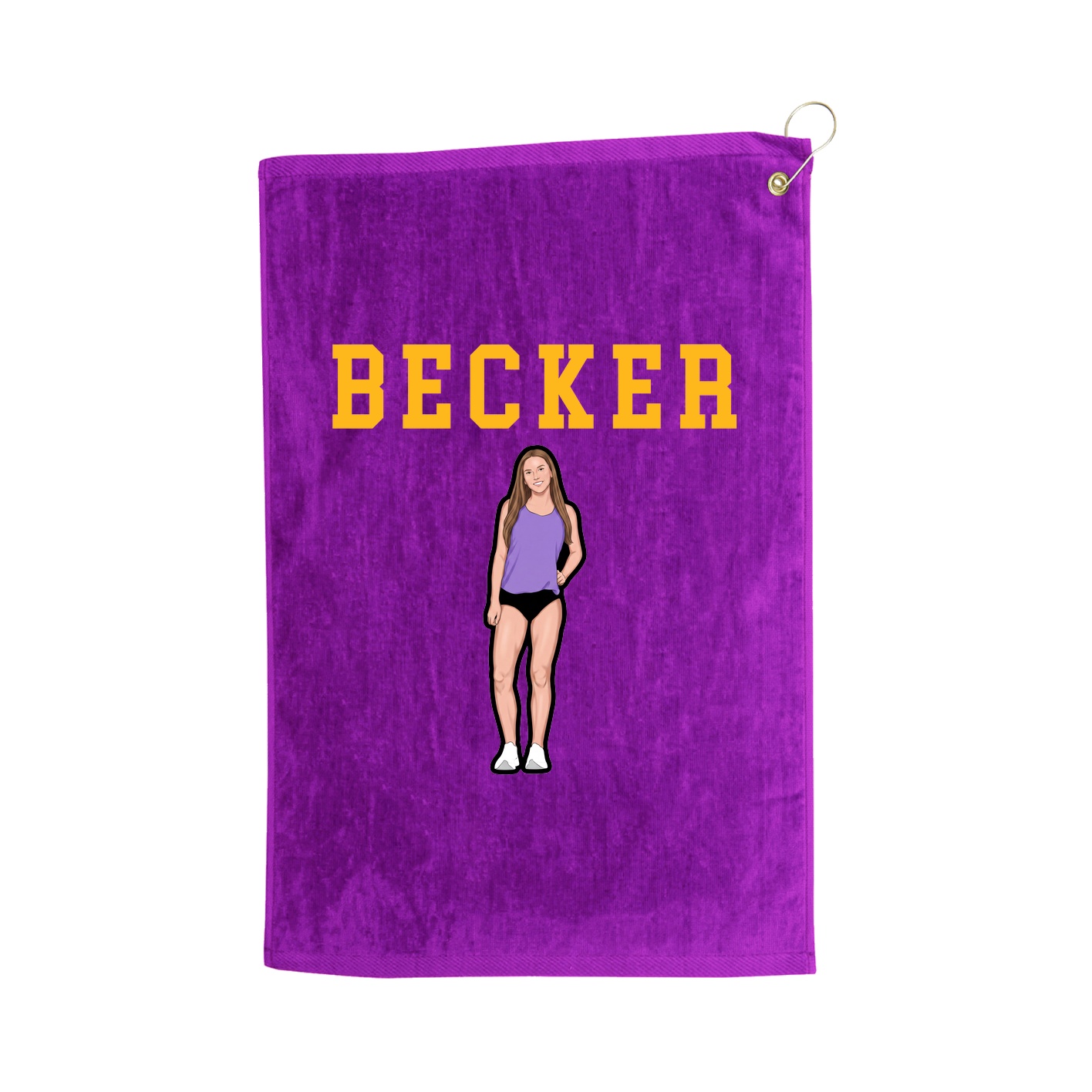 Golf Towel — Shirsey in Purple