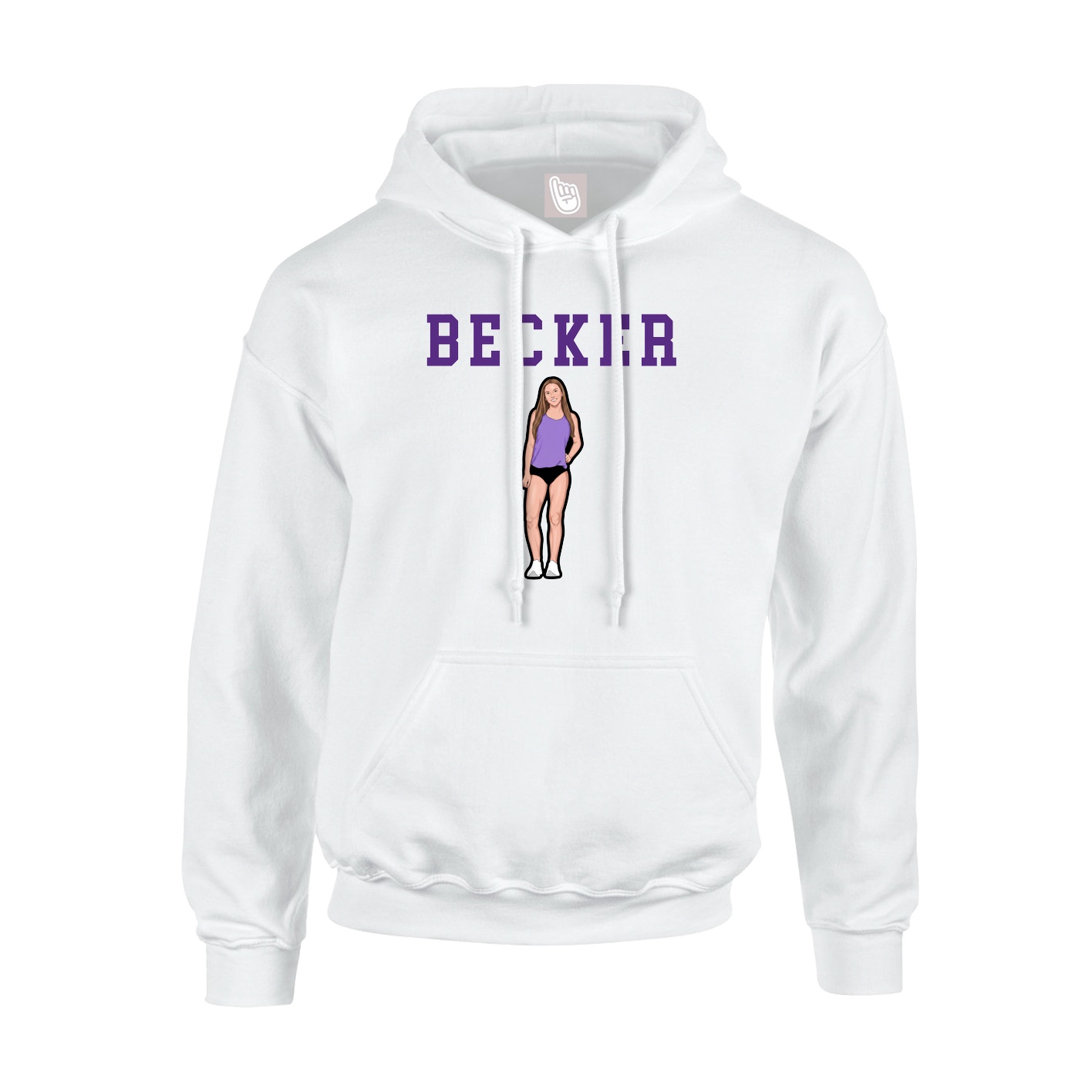 Youth Hoodie — Shirsey in White