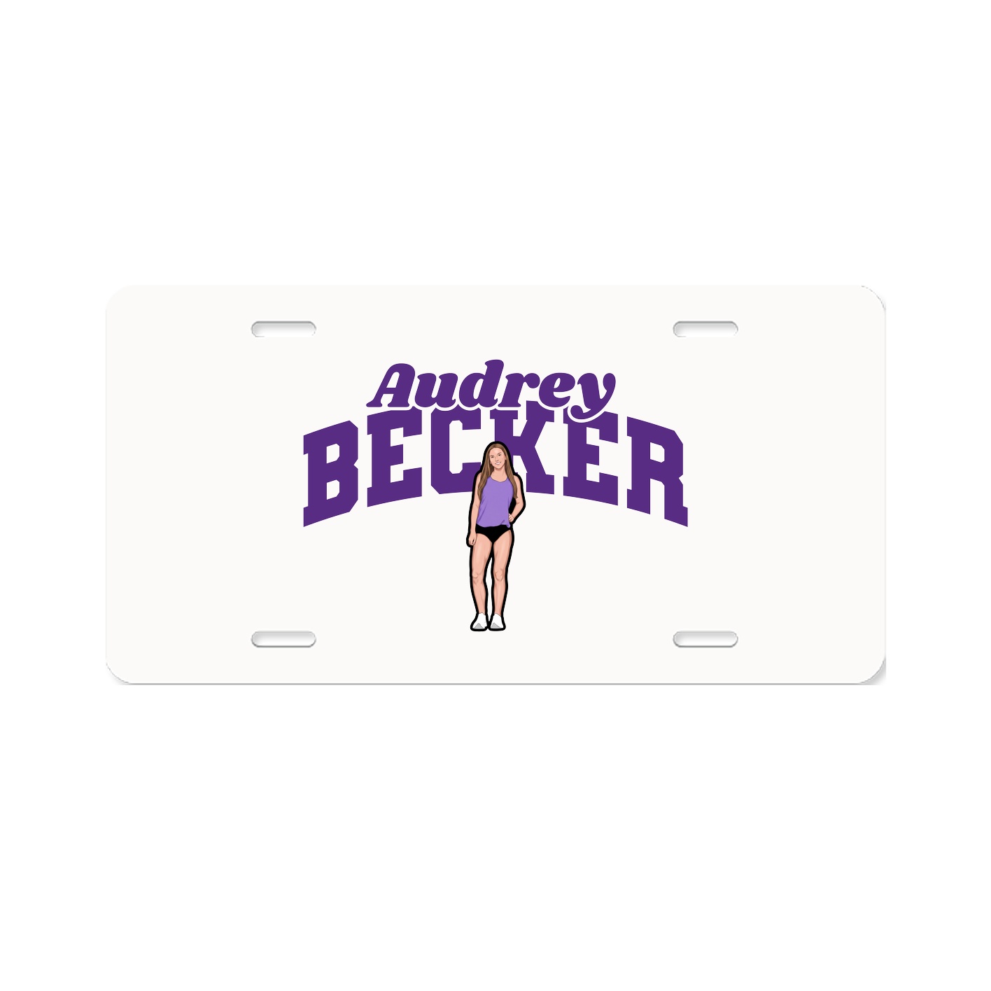 License Plate — Signature Arch in Classic