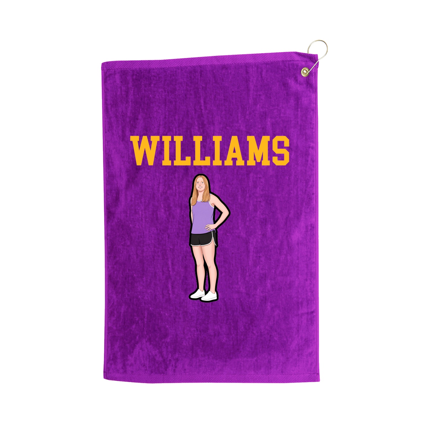 Golf Towel — Shirsey in Purple