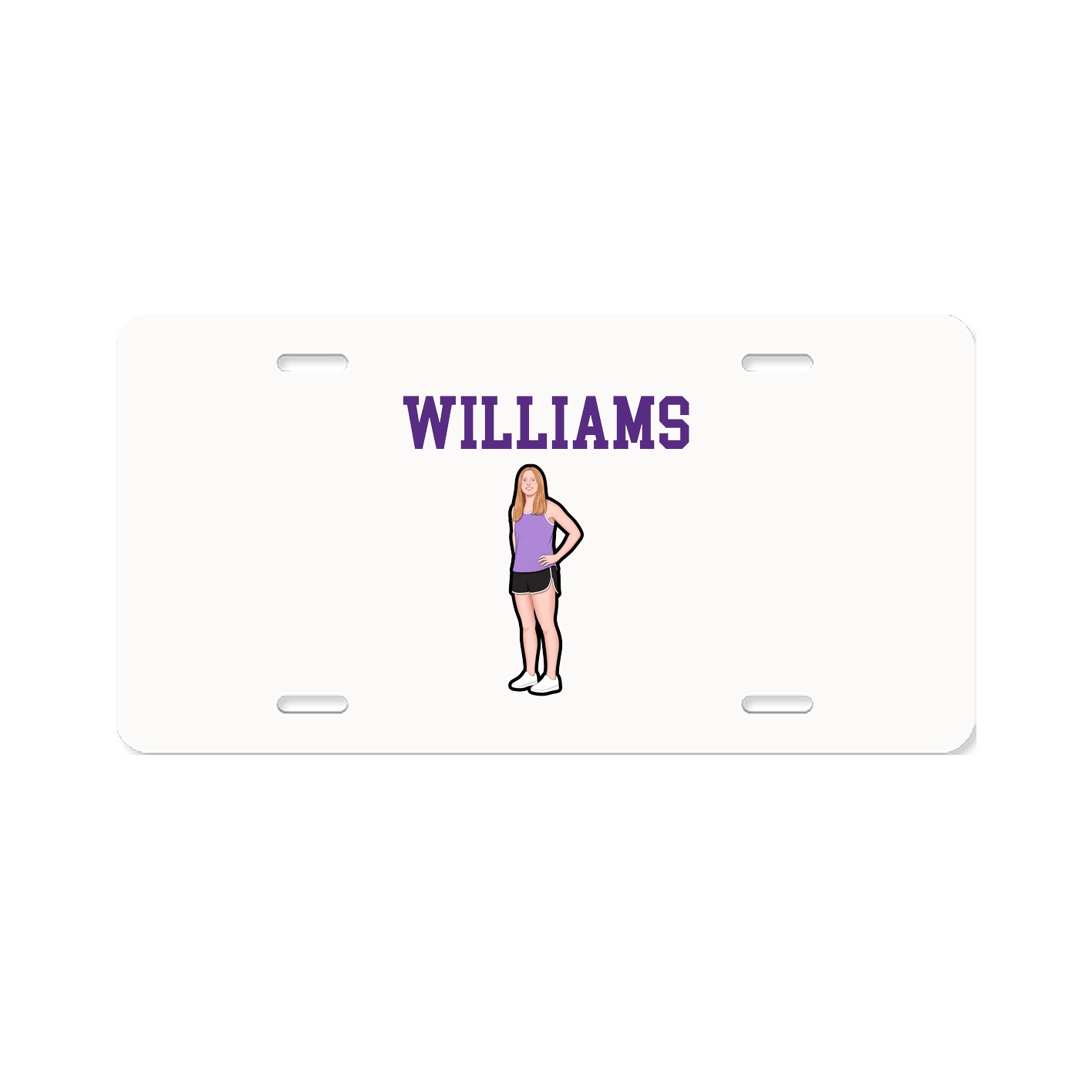 License Plate — Shirsey in Classic
