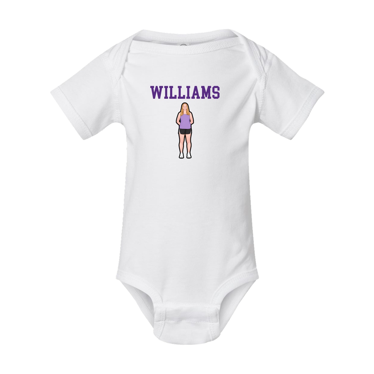 Baby Onesie — Shirsey in White