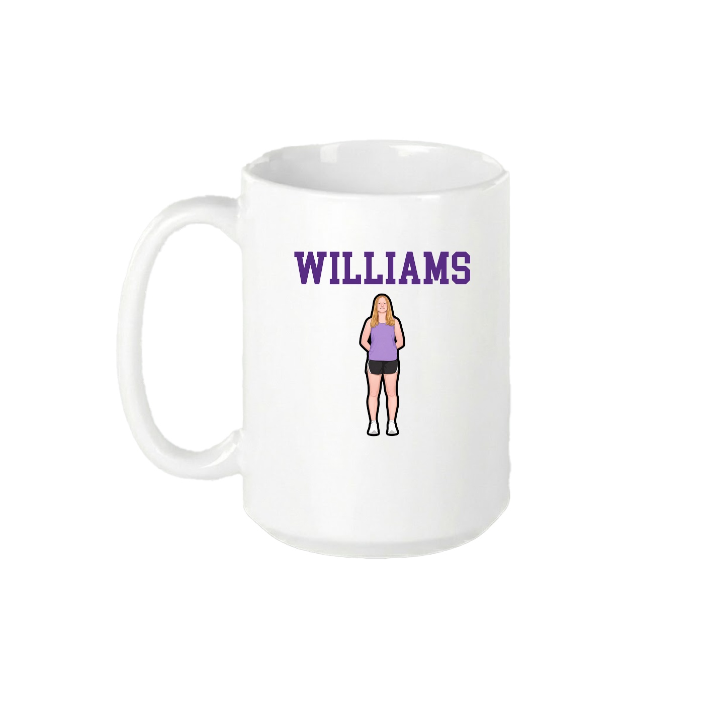 15oz Coffee Mug — Shirsey in White