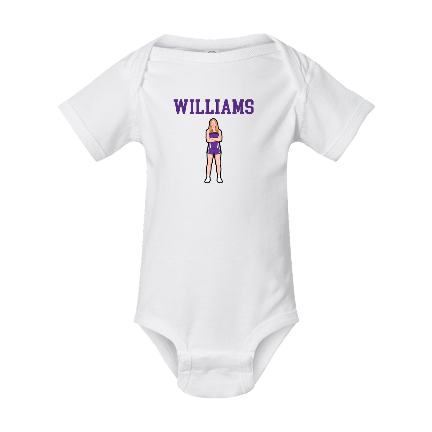 Baby Onesie — Shirsey in White