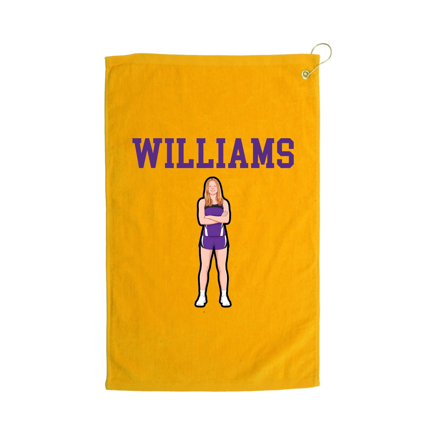 Golf Towel — Shirsey in Gold