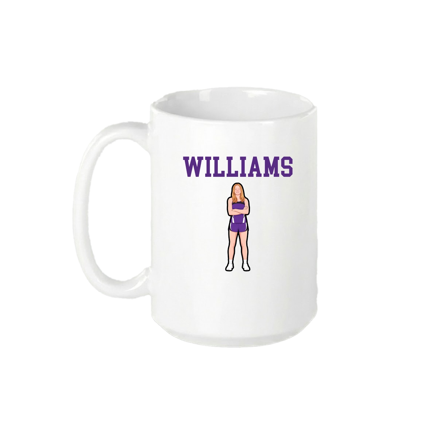 15oz Coffee Mug — Shirsey in White