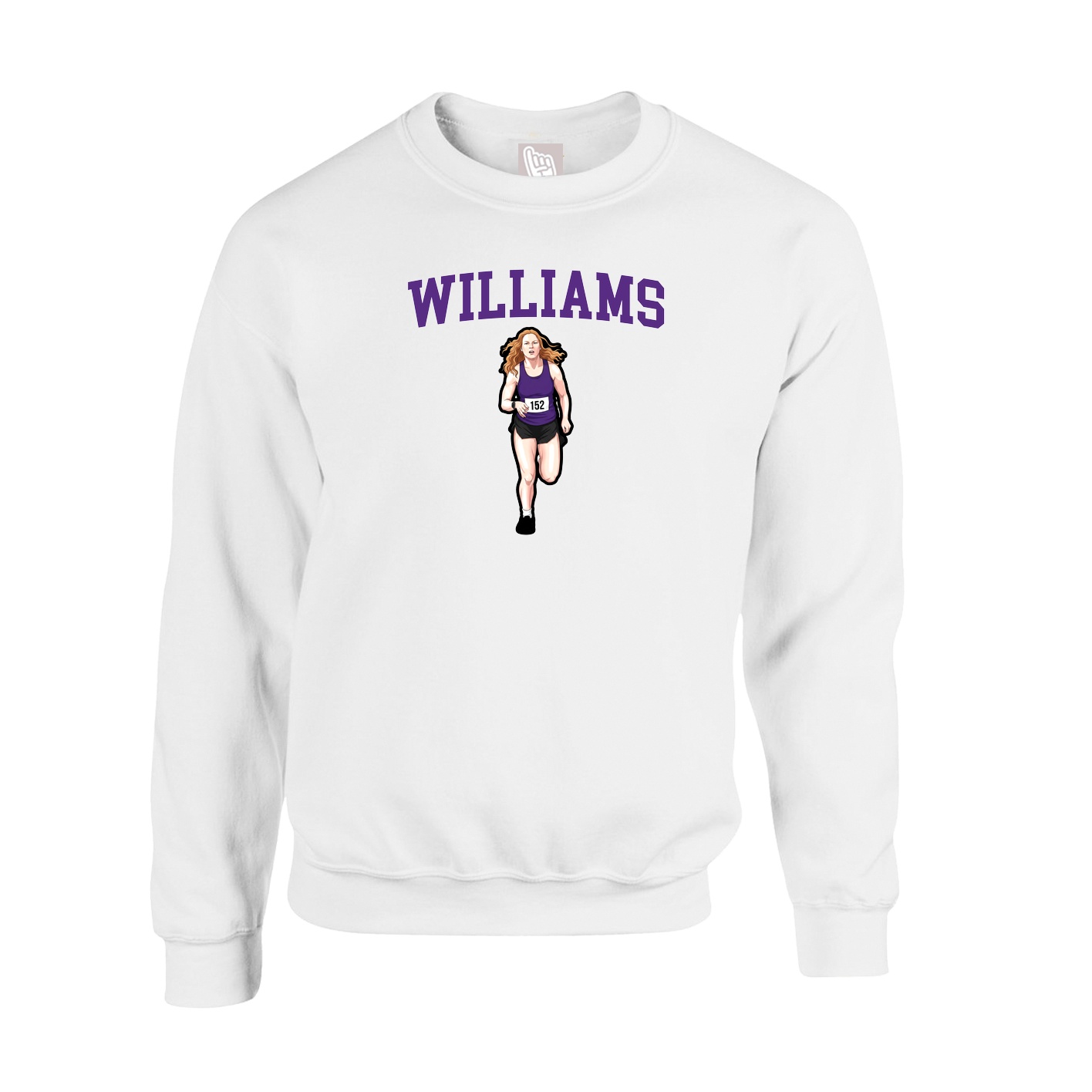 Fleece Crew — Shirsey in White