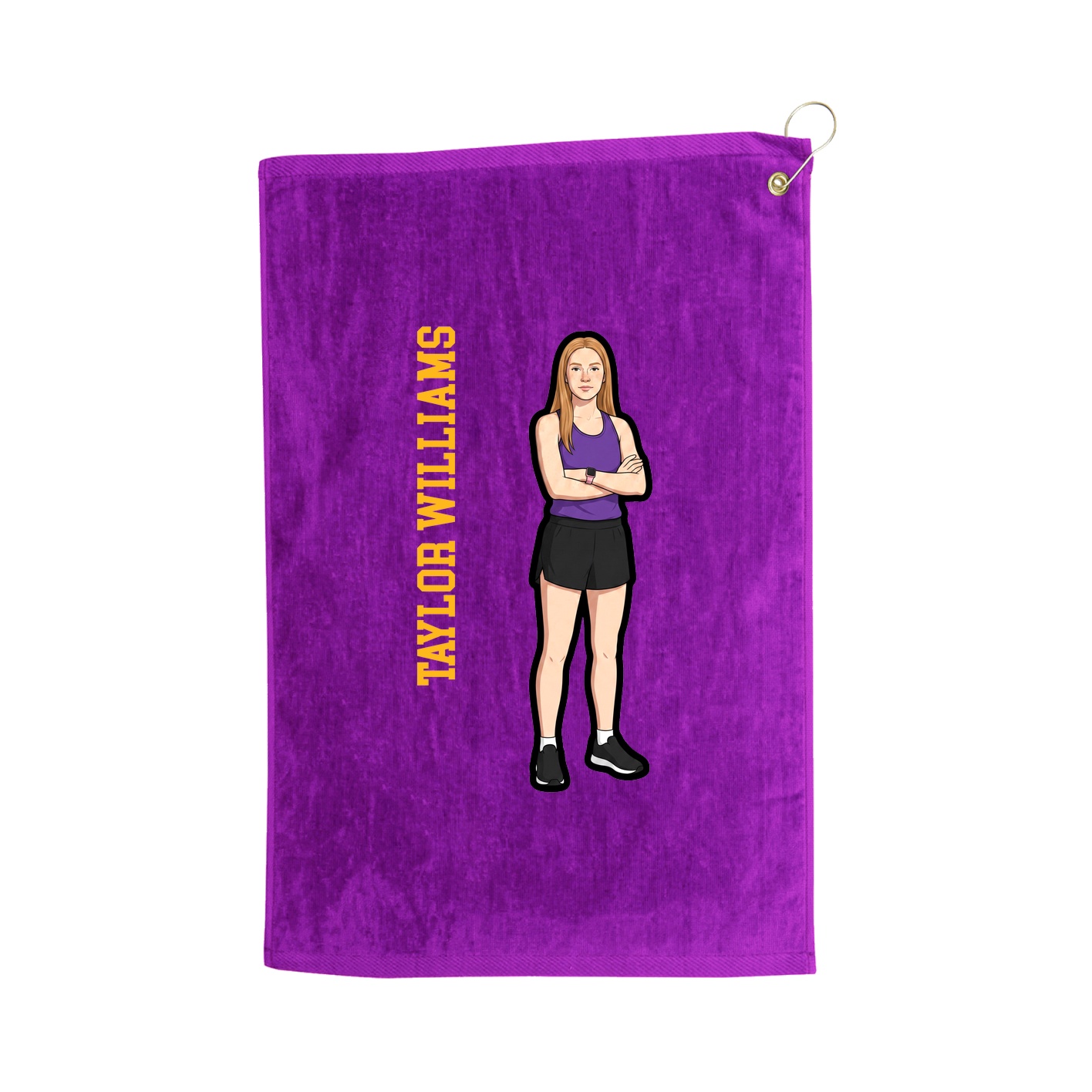 Terry Velour Golf Towel