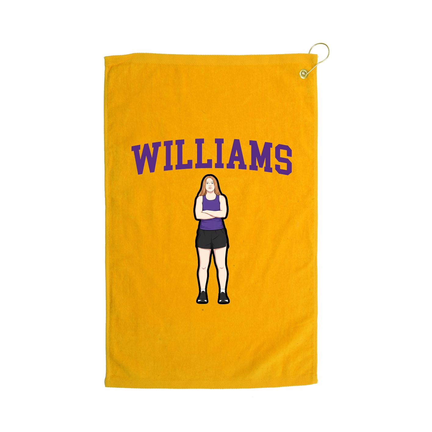 Golf Towel — Shirsey in Gold