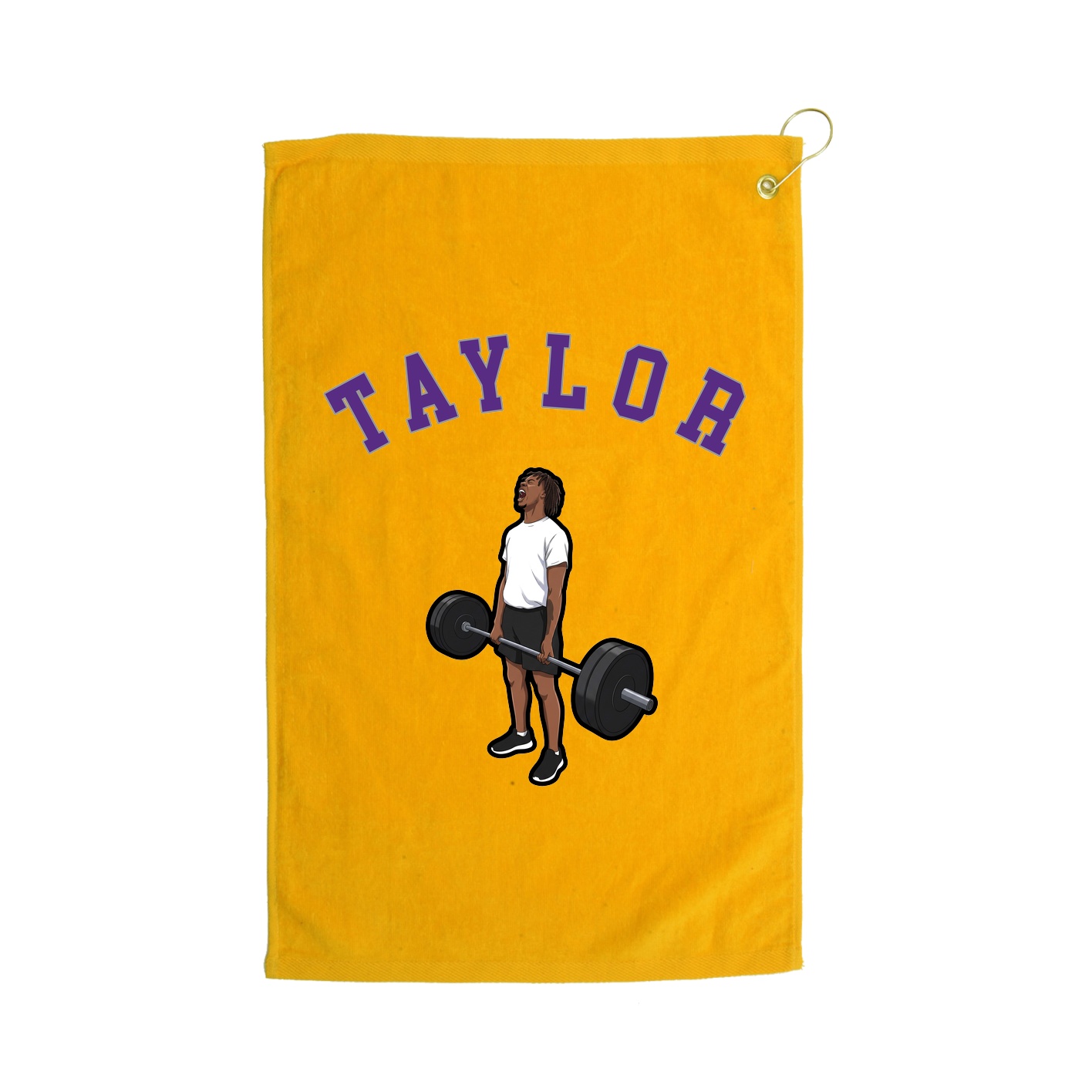 Golf Towel — Shirsey Arch in Gold
